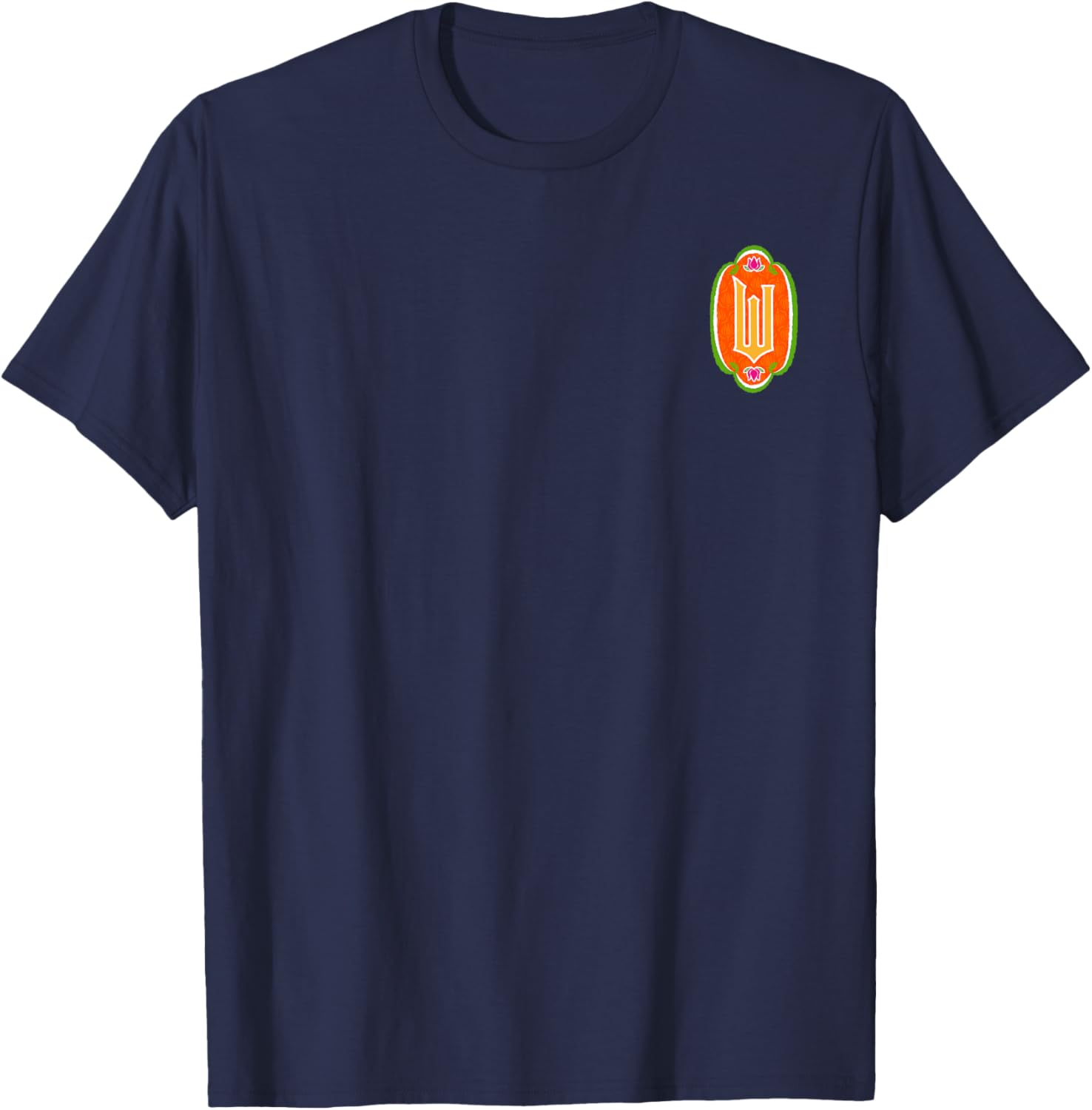 Wicked Marvelous Munchkinland Front & Back T-Shirt - T-Shirt | Navy