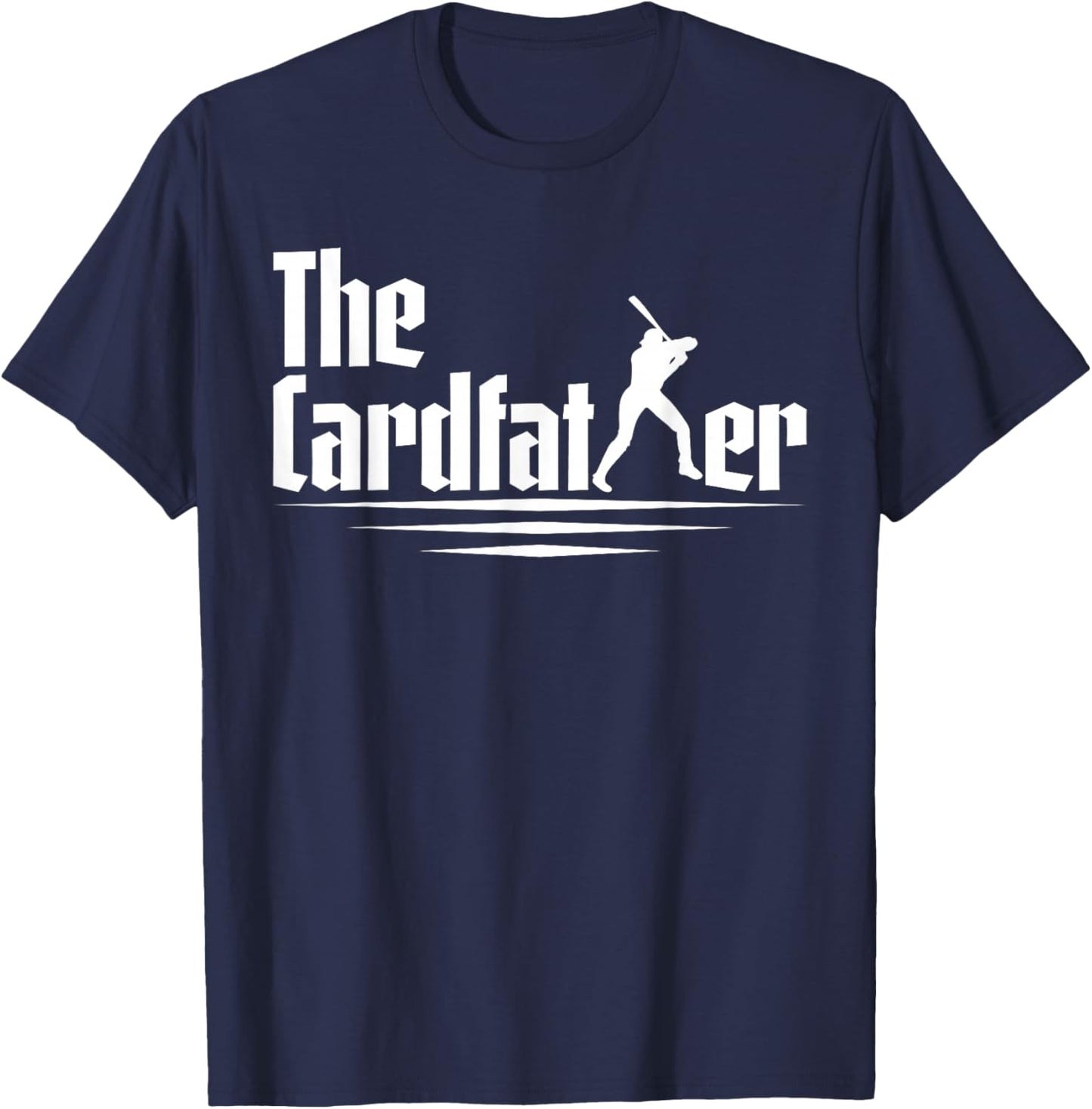 The Cardfather For Baseball Card Collector T-Shirt - T-Shirt | Navy