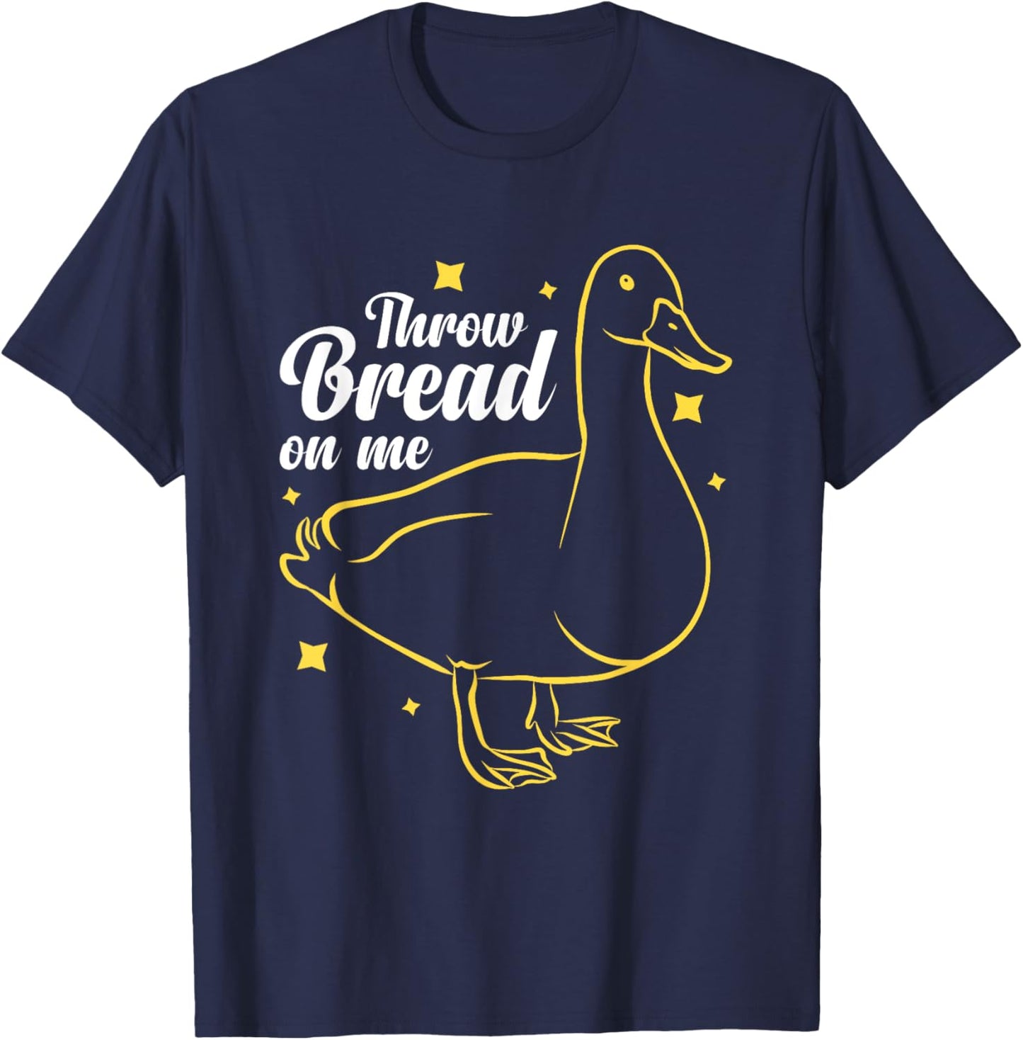 Throw Bread On Me T-Shirt - T-Shirt | Navy
