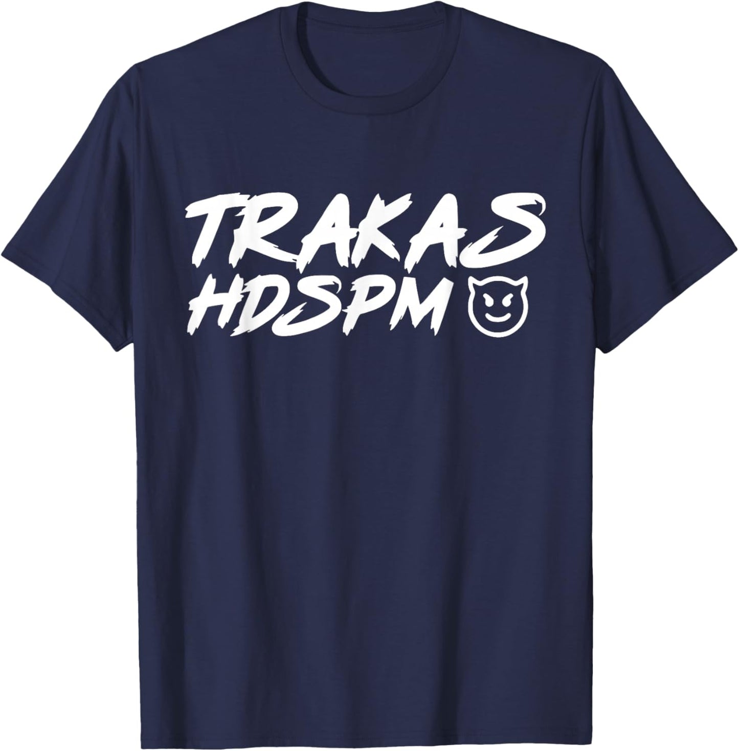 Trakas HDSPM , -Adults, Black, Small, Short Sleeve T-Shirt - T-Shirt | Navy