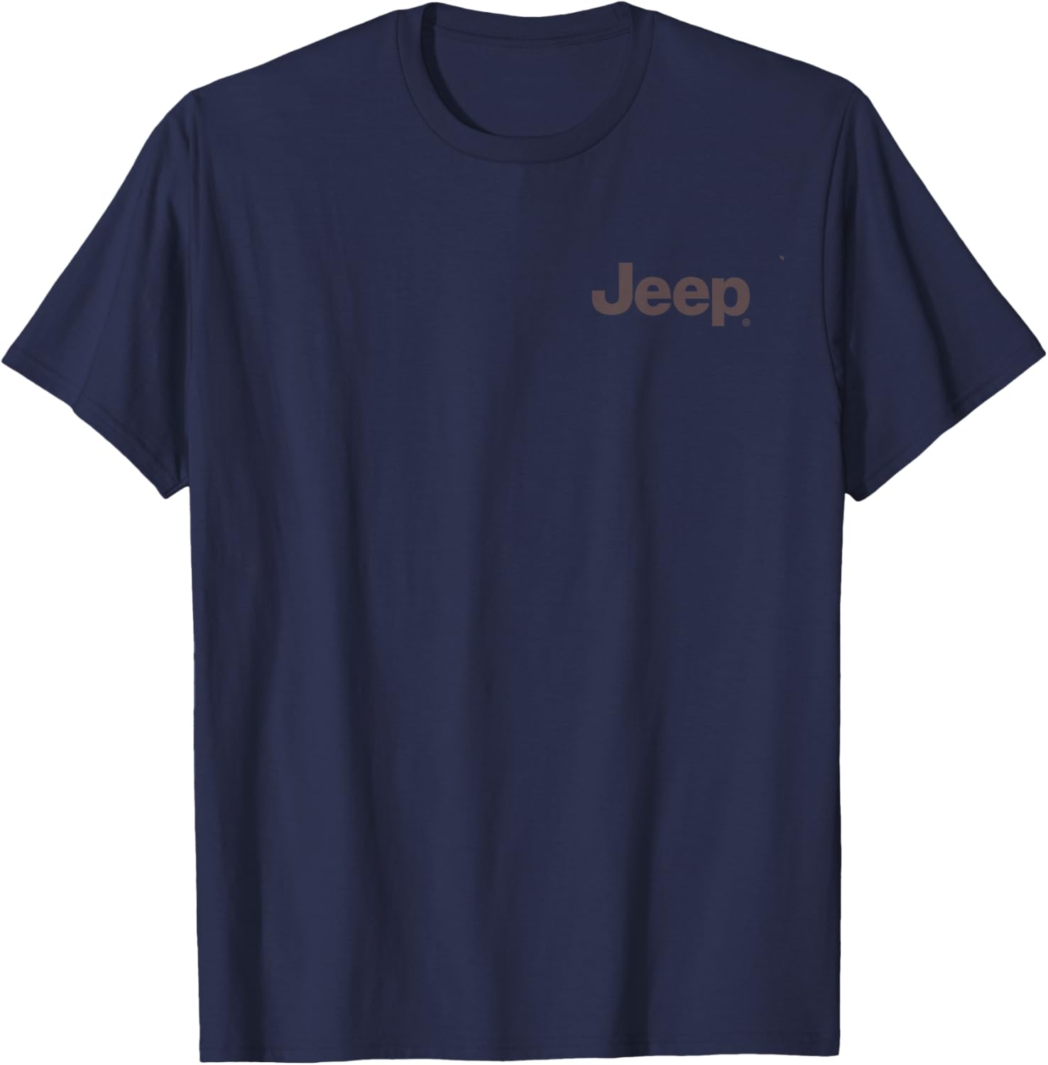 Jeep Road Less Traveled - Officially Licensed T-Shirt - T-Shirt | Navy