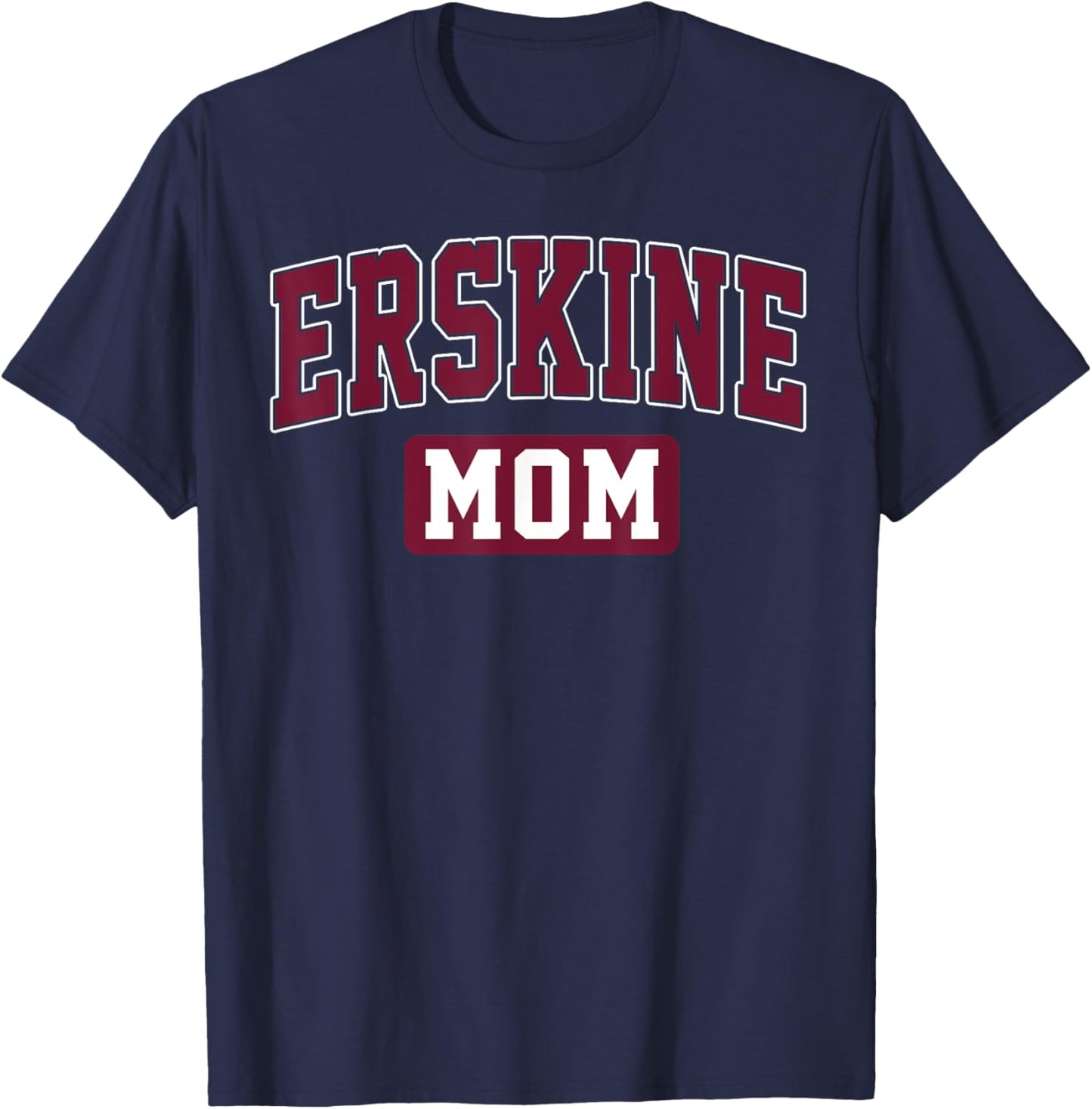 ERSKINE College Mom Arch Vintage Design for Mother Women T-Shirt - T-Shirt | Navy