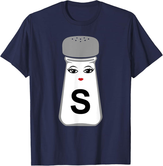 Salt And Pepper Halloween Costume T-Shirt - T-Shirt | Navy