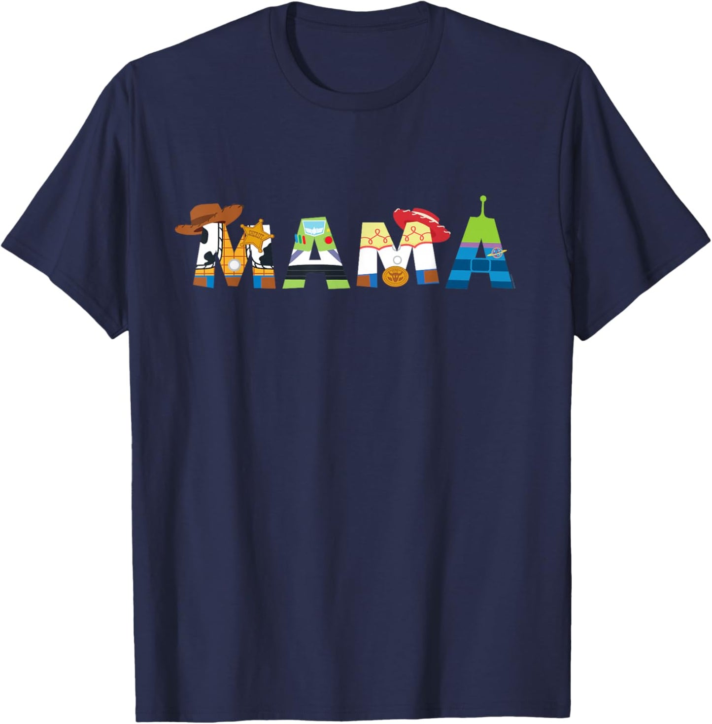 Disney and Pixar’s Toy Story Mama Mother’s Day Mom Birthday T-Shirt - T-Shirt | Navy
