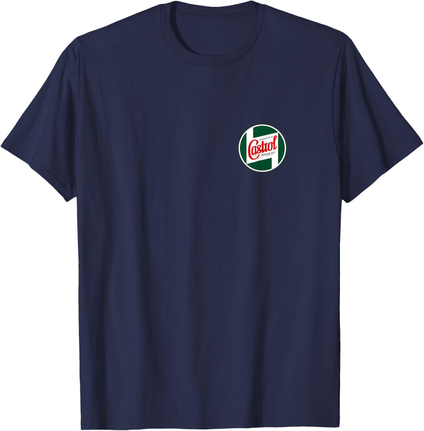 Castrol Liquid Engineering Classic Logo PAPL1317 T-Shirt - T-Shirt | Navy