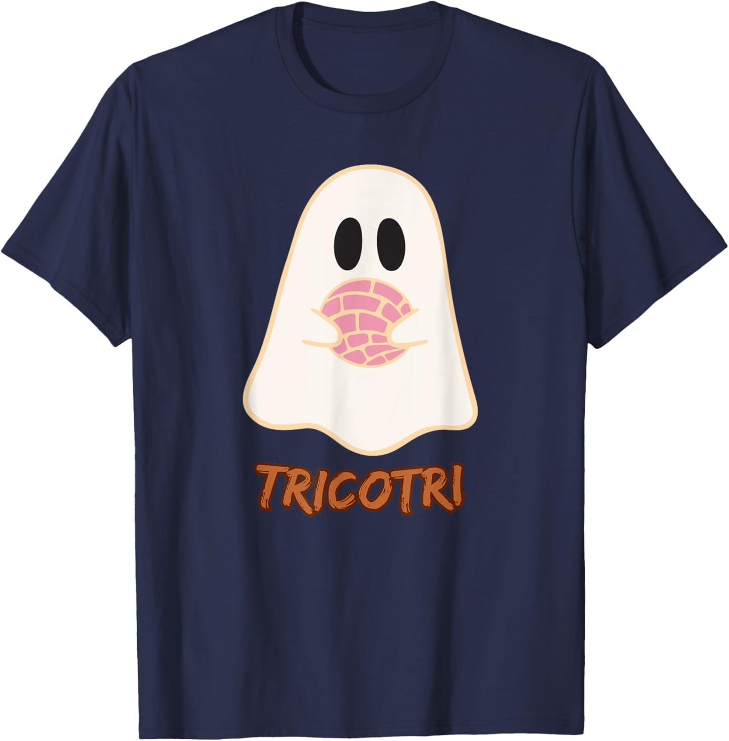 Halloween Tricotri Cafecito Pan Dulce T-Shirt - T-Shirt | Navy