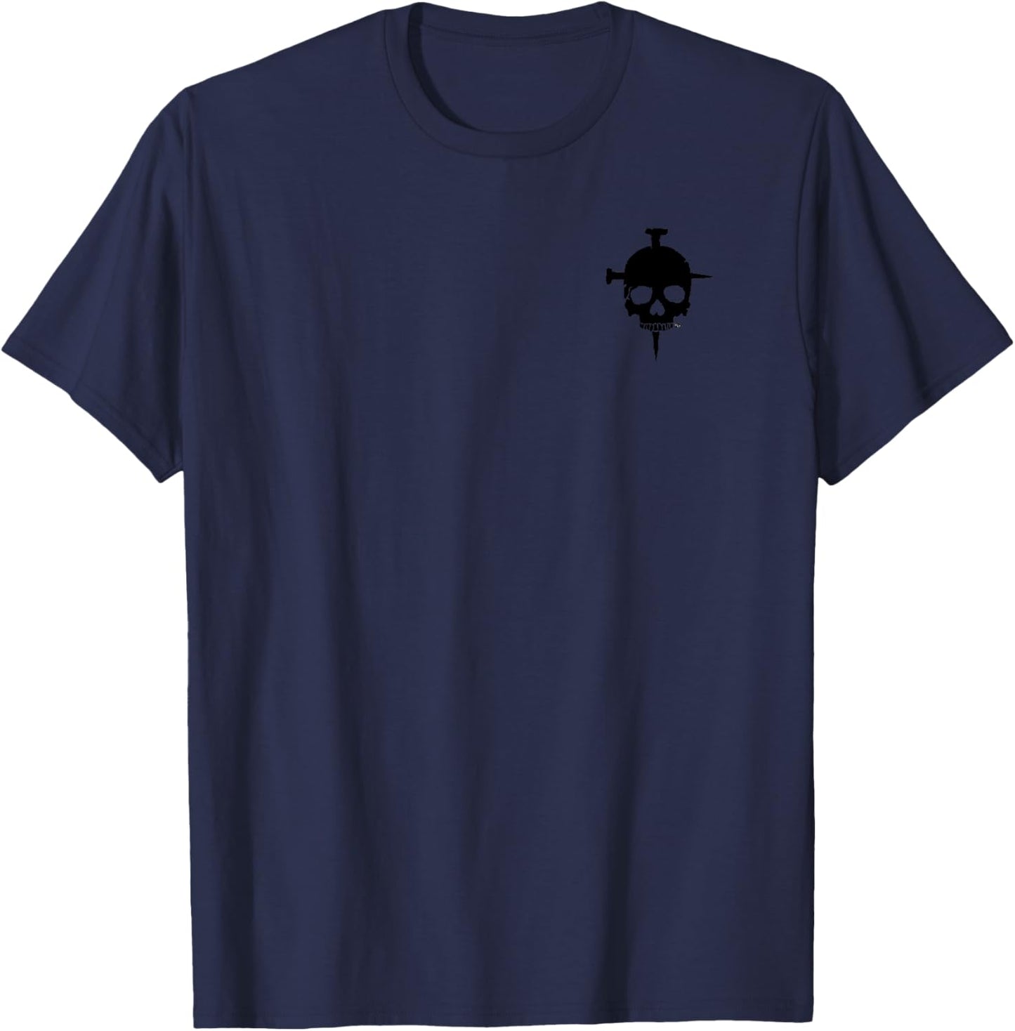 WoD Vampire: The Masquerade Sabbat Path of Death Icon Black T-Shirt - T-Shirt | Navy