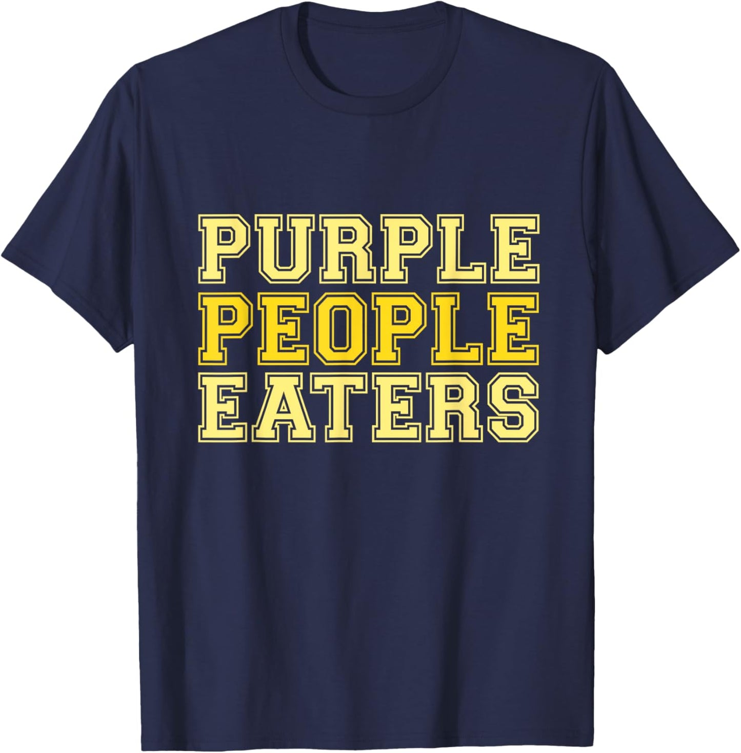 Purple People Eaters T-Shirt - T-Shirt | Navy