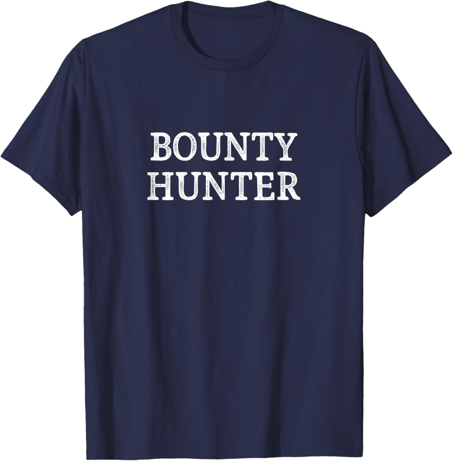 Bounty Hunter - Vintage Style T-Shirt - T-Shirt | Navy