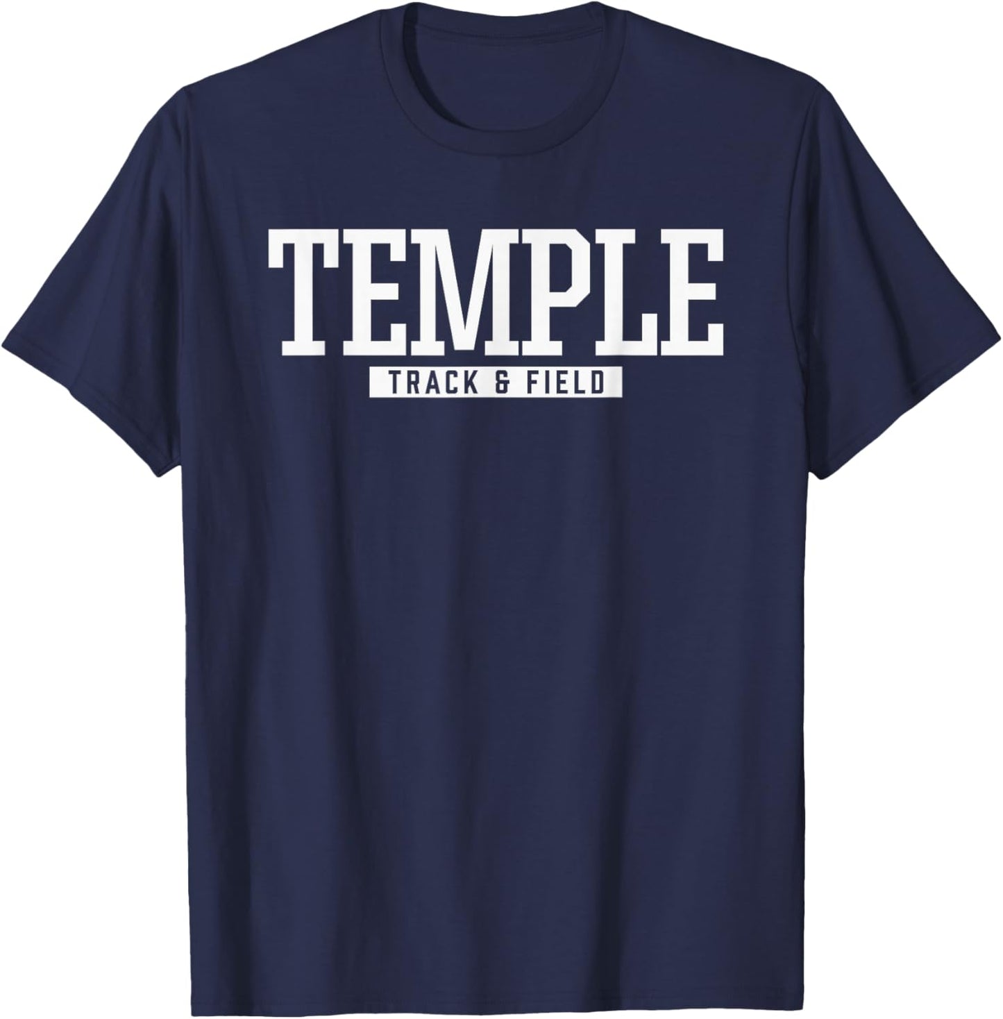 Temple High School Track & Field T-Shirt - T-Shirt | Navy