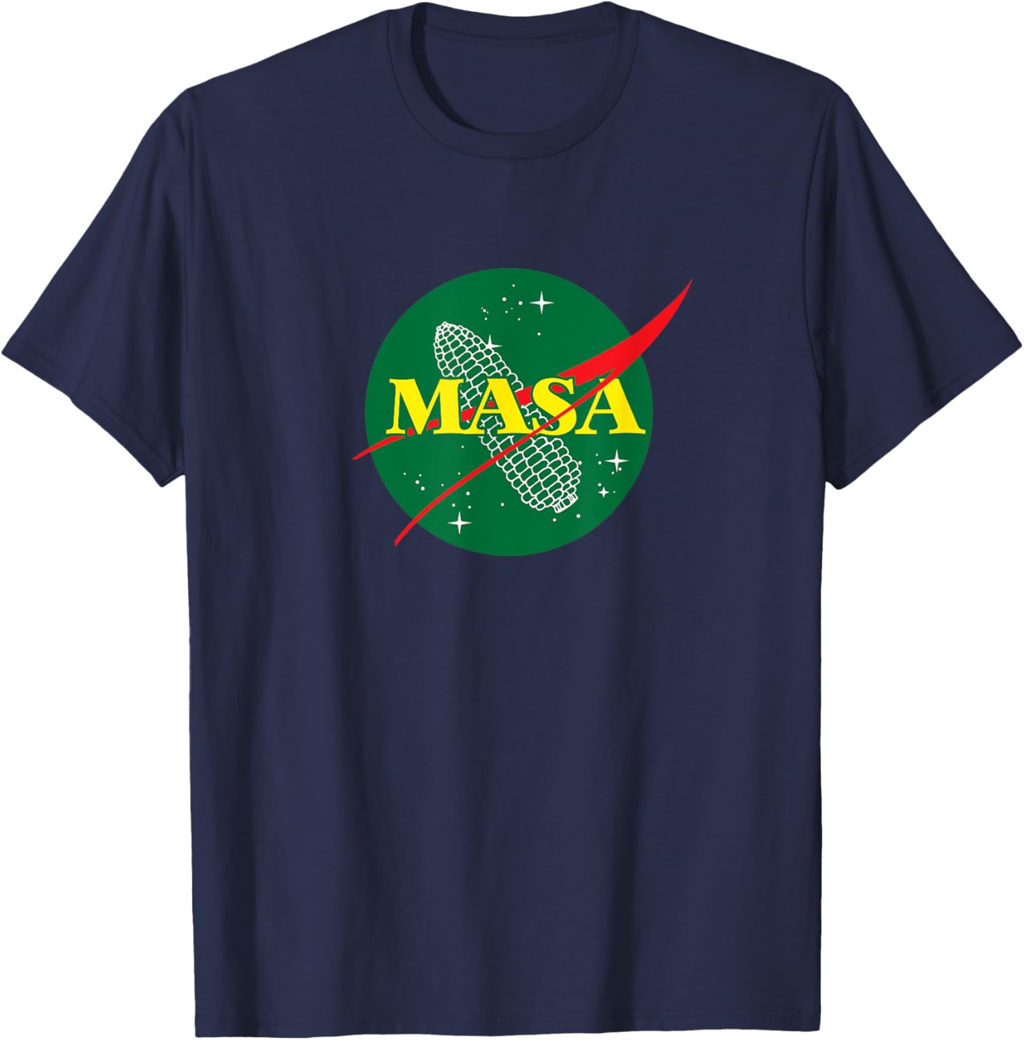 MASA tamale mexican food shirt T-Shirt - T-Shirt | Navy