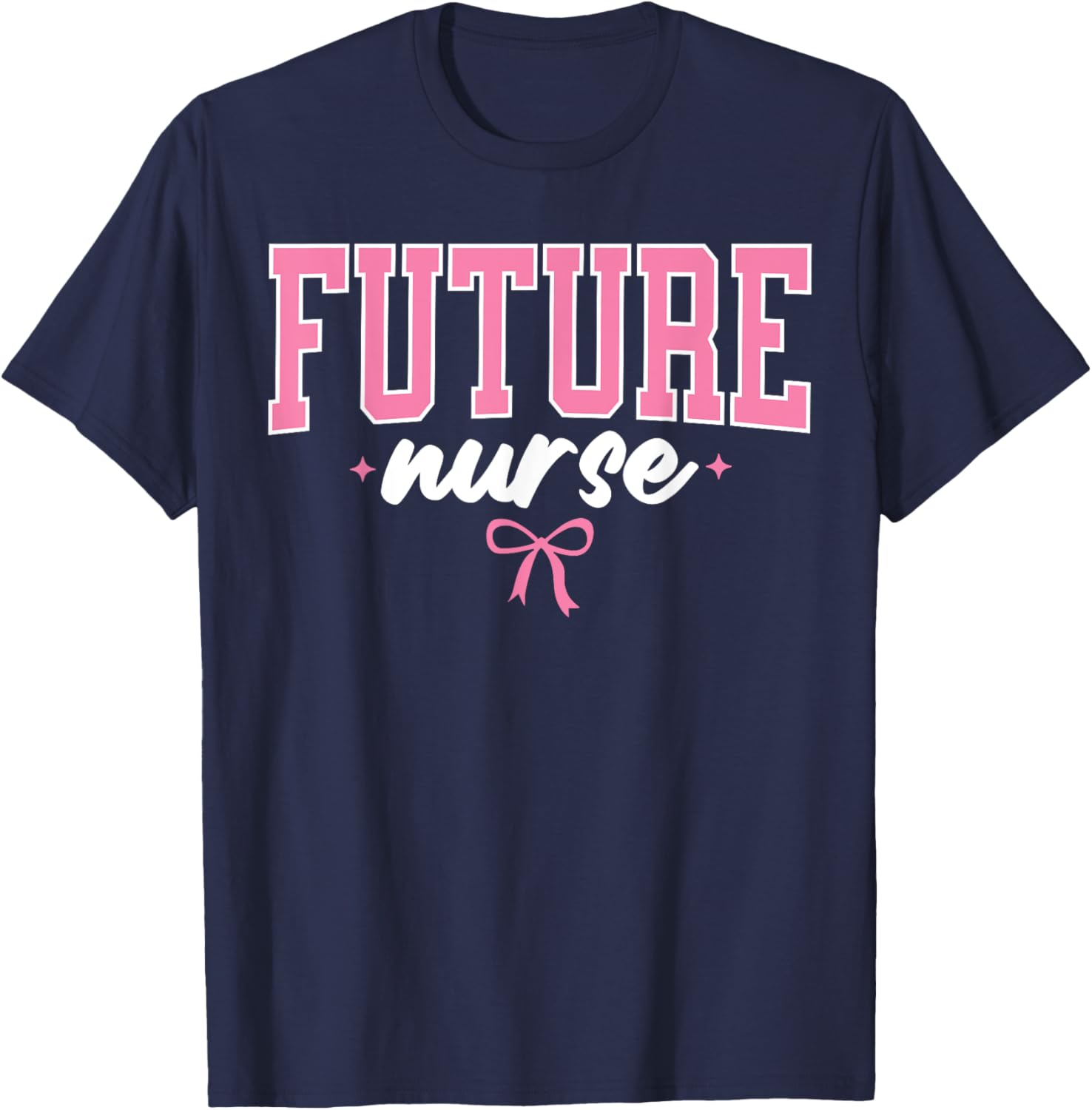 Future Nurse Nursing School Student Women Nurse In Progress T-Shirt - T-Shirt | Navy