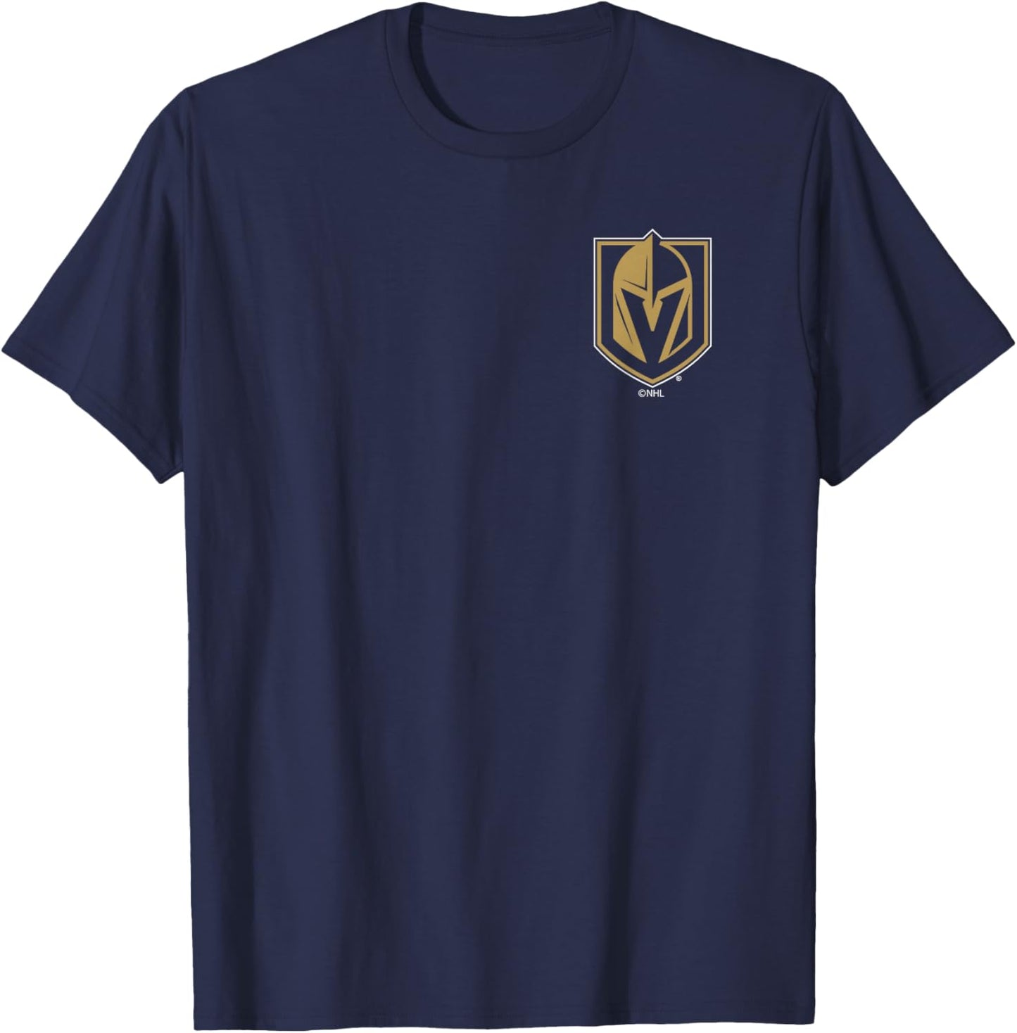 Vegas Golden Knights Support Black Officially Licensed T-Shirt - T-Shirt | Navy