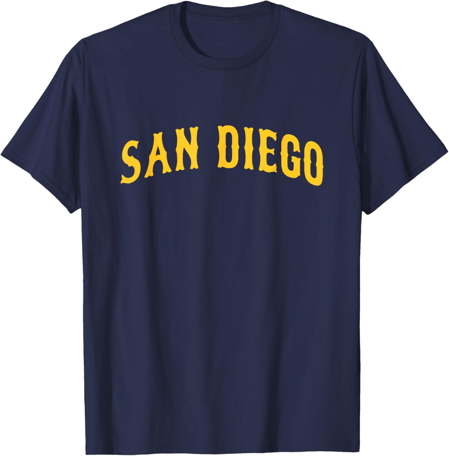 San Diego - Throwback Design - Classic T-Shirt - T-Shirt | Navy