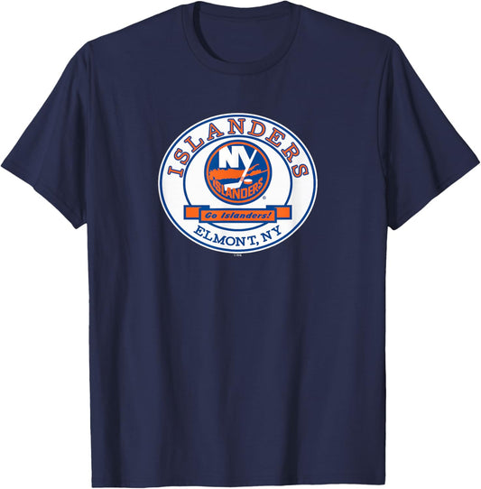New York Islanders Go Black Officially Licensed T-Shirt - T-Shirt | Navy