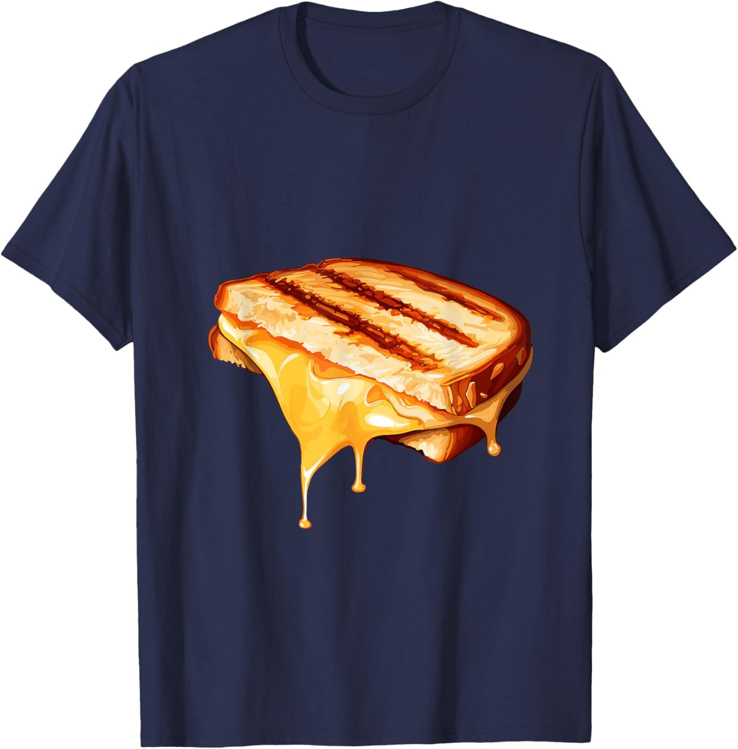 Grilled Cheese Sandwich life T-Shirt - T-Shirt | Navy