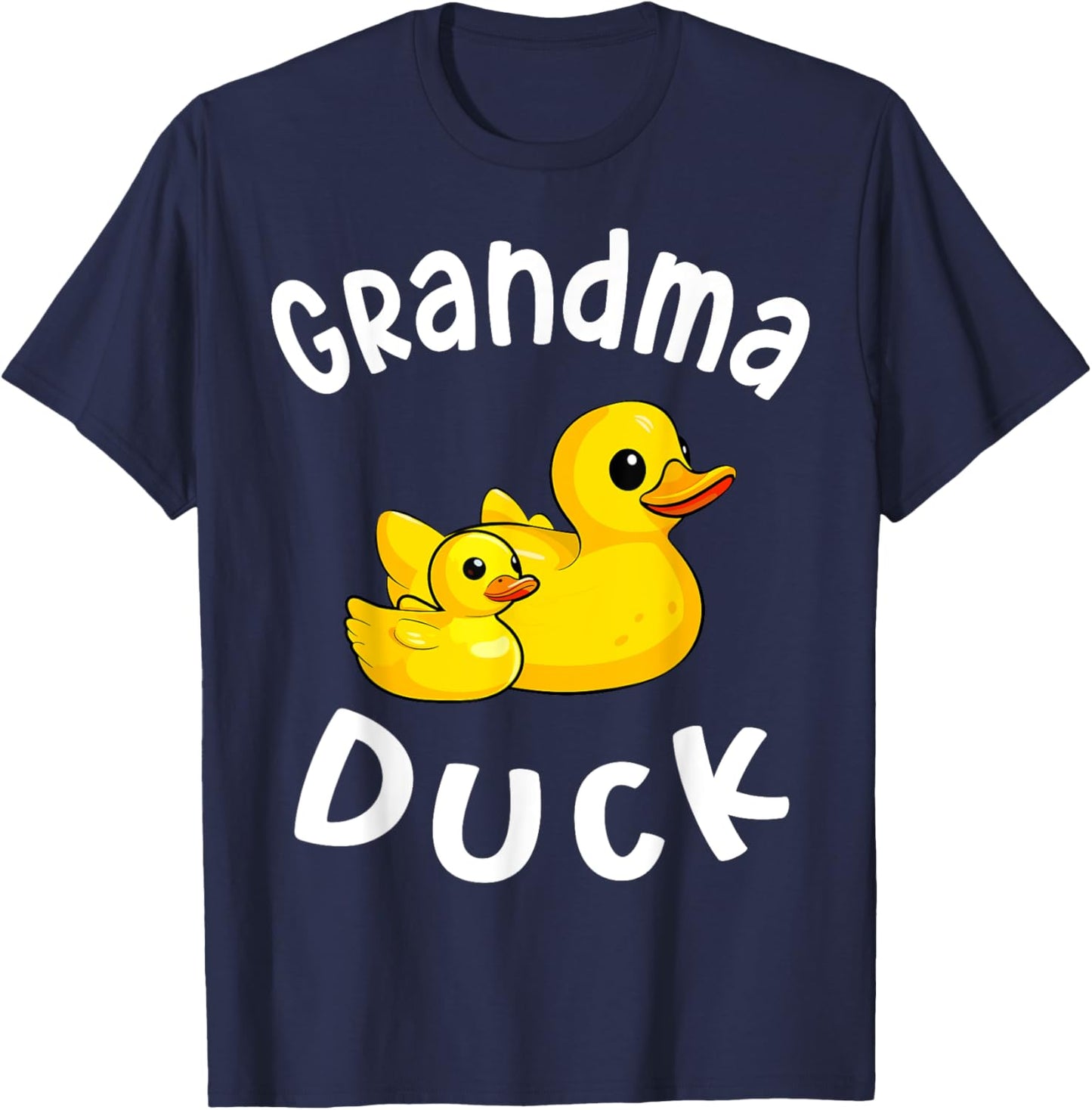 Grandma Duck Birthday Rubber Duck Kids Family Matching T-Shirt - T-Shirt | Navy