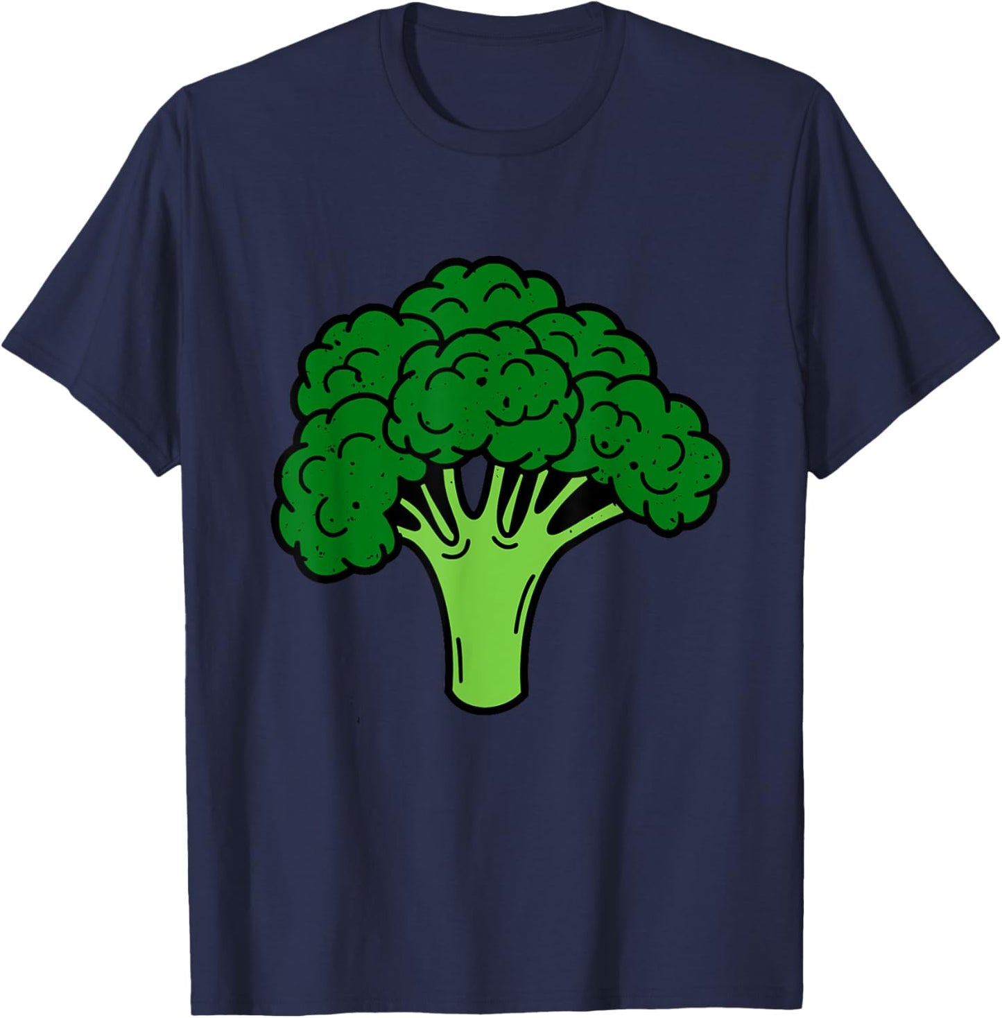 Broccoli Halloween Costume Matching Group Adult Kids Toddler T-Shirt - T-Shirt | Navy