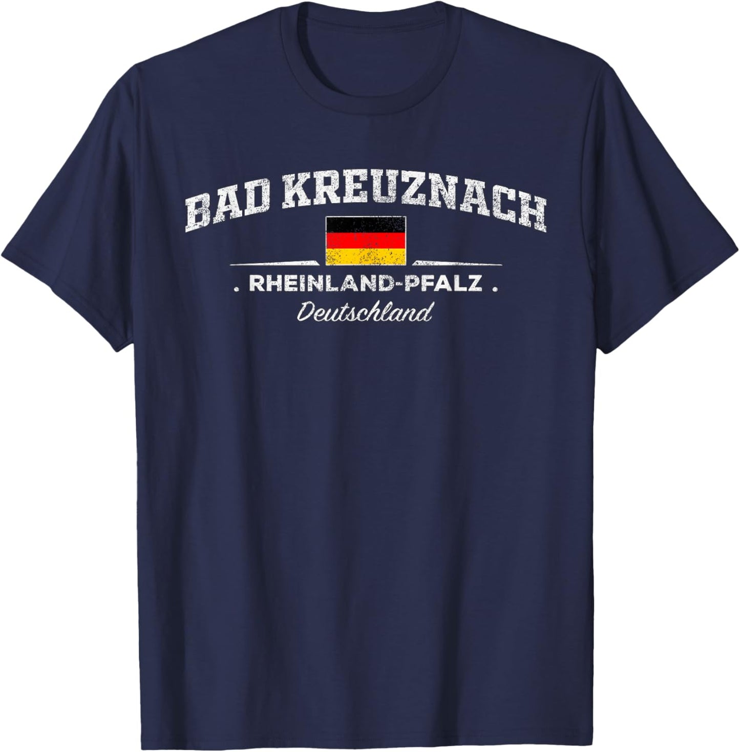 Bad Kreuznach Germany / Deutschland T-Shirt - T-Shirt | Navy