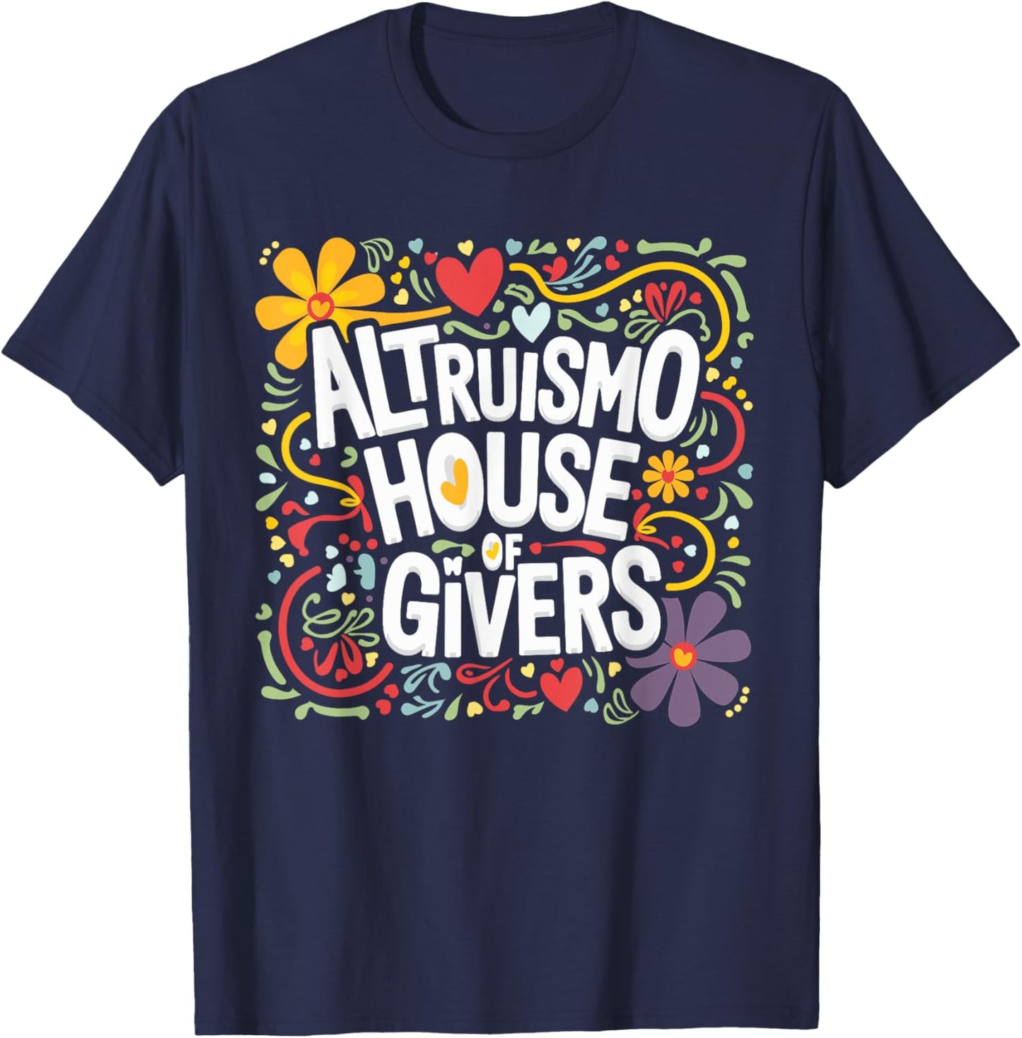 ALTRUISMO House of Givers, RCA Givers School Spirit T-Shirt - T-Shirt | Navy
