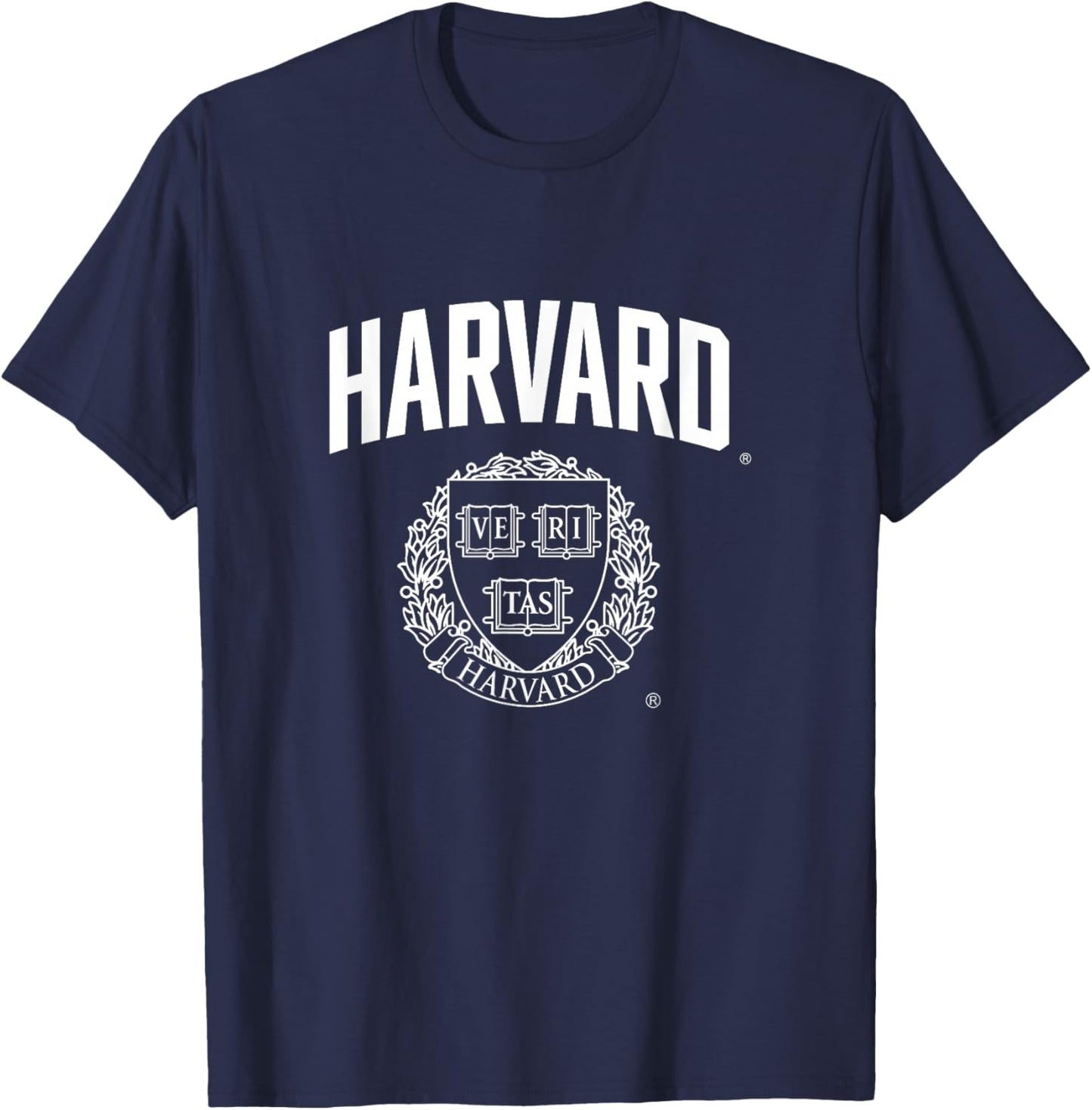 Harvard University Crimson | Official NCAA Merch | HVU002 T-Shirt - T-Shirt | Navy