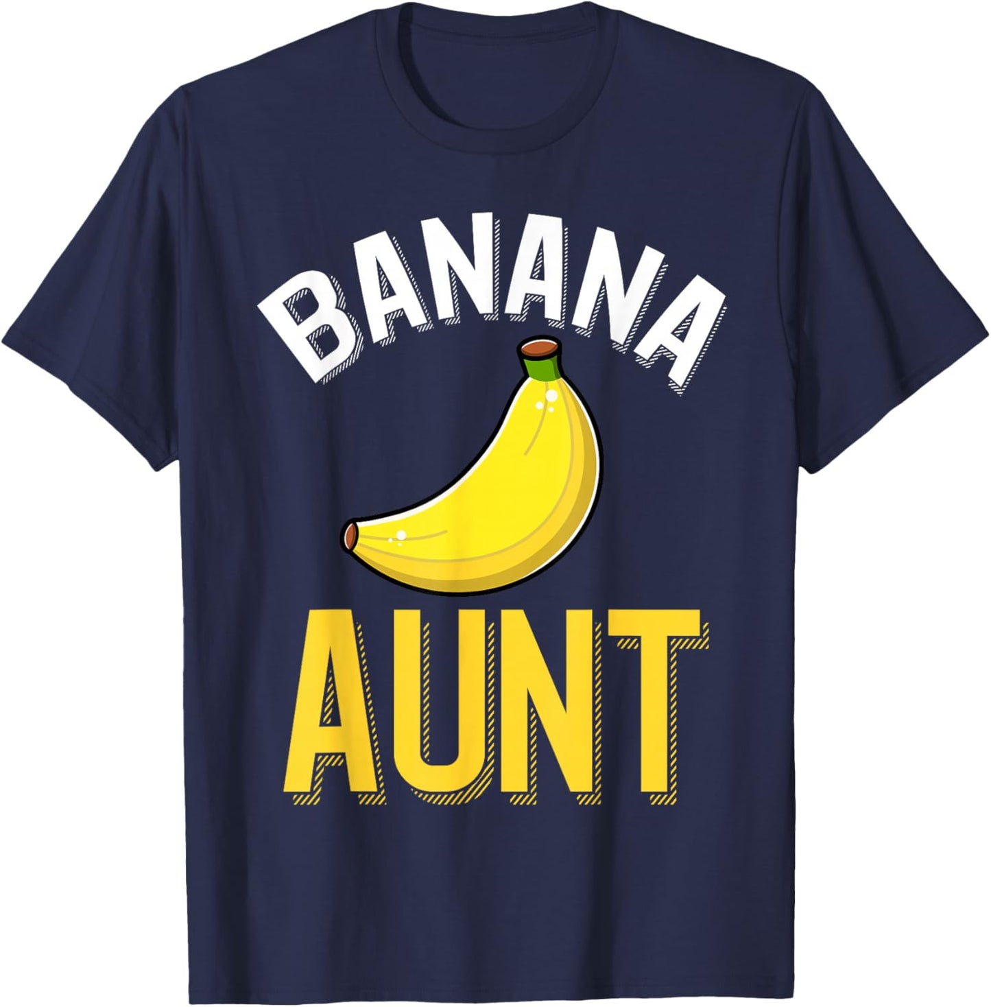 Banana Aunt T-Shirt - T-Shirt | Navy