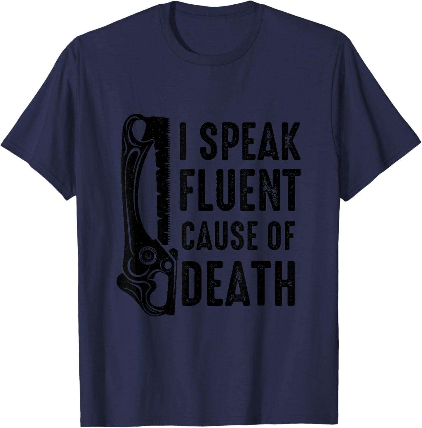 Coroner Death Investigation - Forensic Examiner Coroner T-Shirt - T-Shirt | Navy