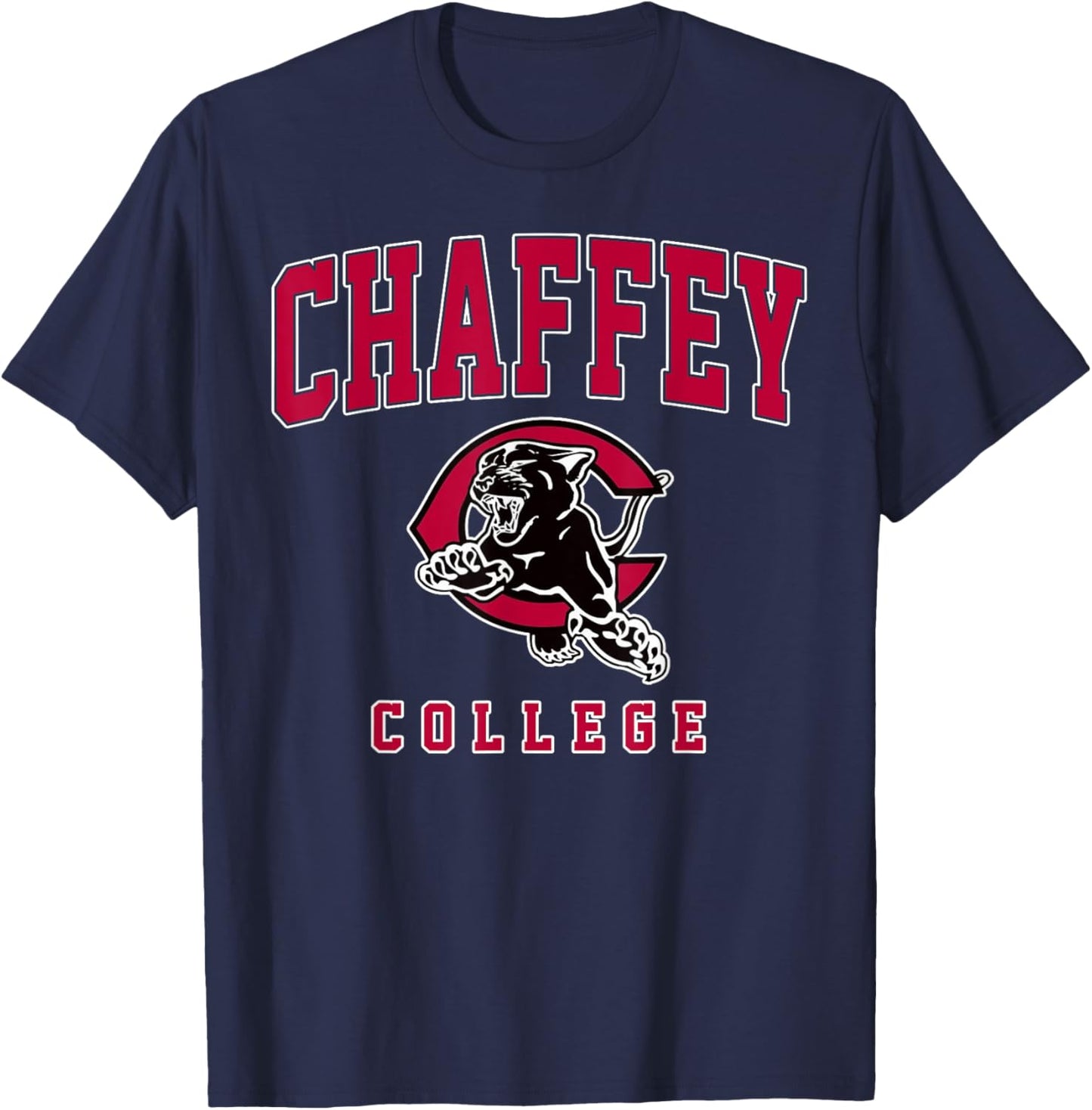 Chaffey College Arch Vintage Sports Design Men Women T-Shirt - T-Shirt | Navy