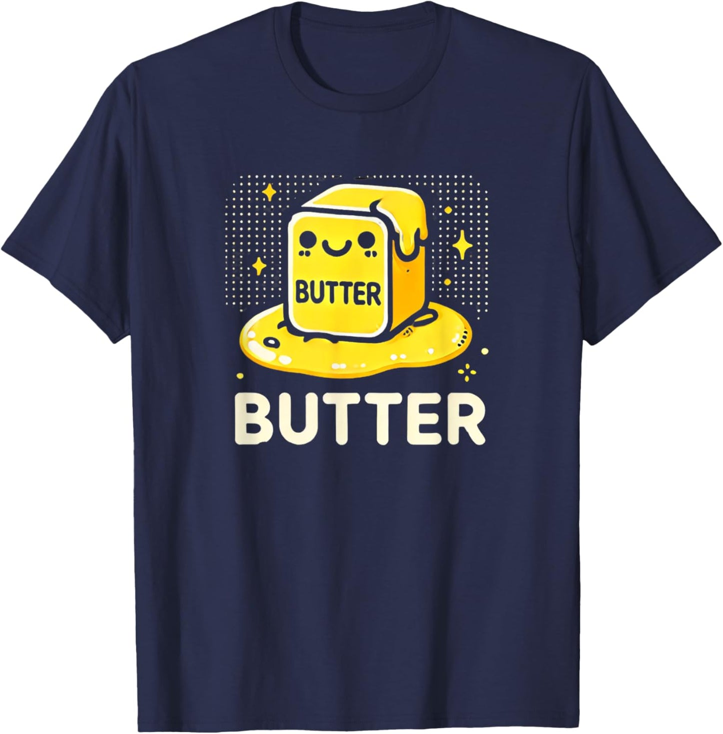 Easy Last-Minute Halloween Costume Couples – Bread & Butter T-Shirt - T-Shirt | Navy
