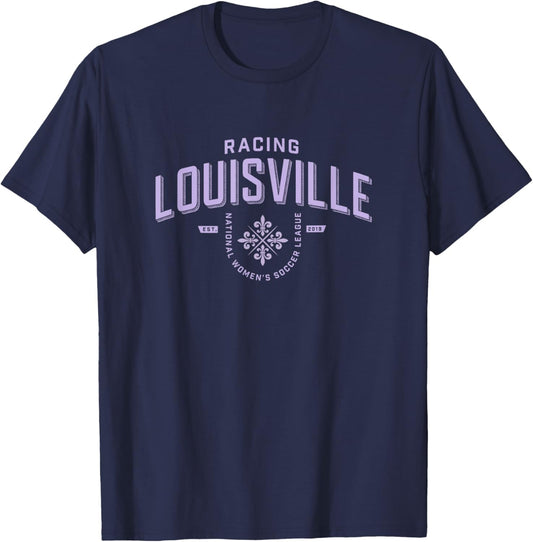 NWSL - Racing Louisville Industrial T-Shirt - T-Shirt | Navy