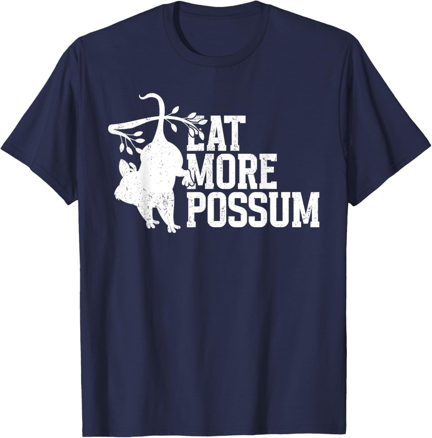 Eat More Possum T-Shirt - T-Shirt | Navy