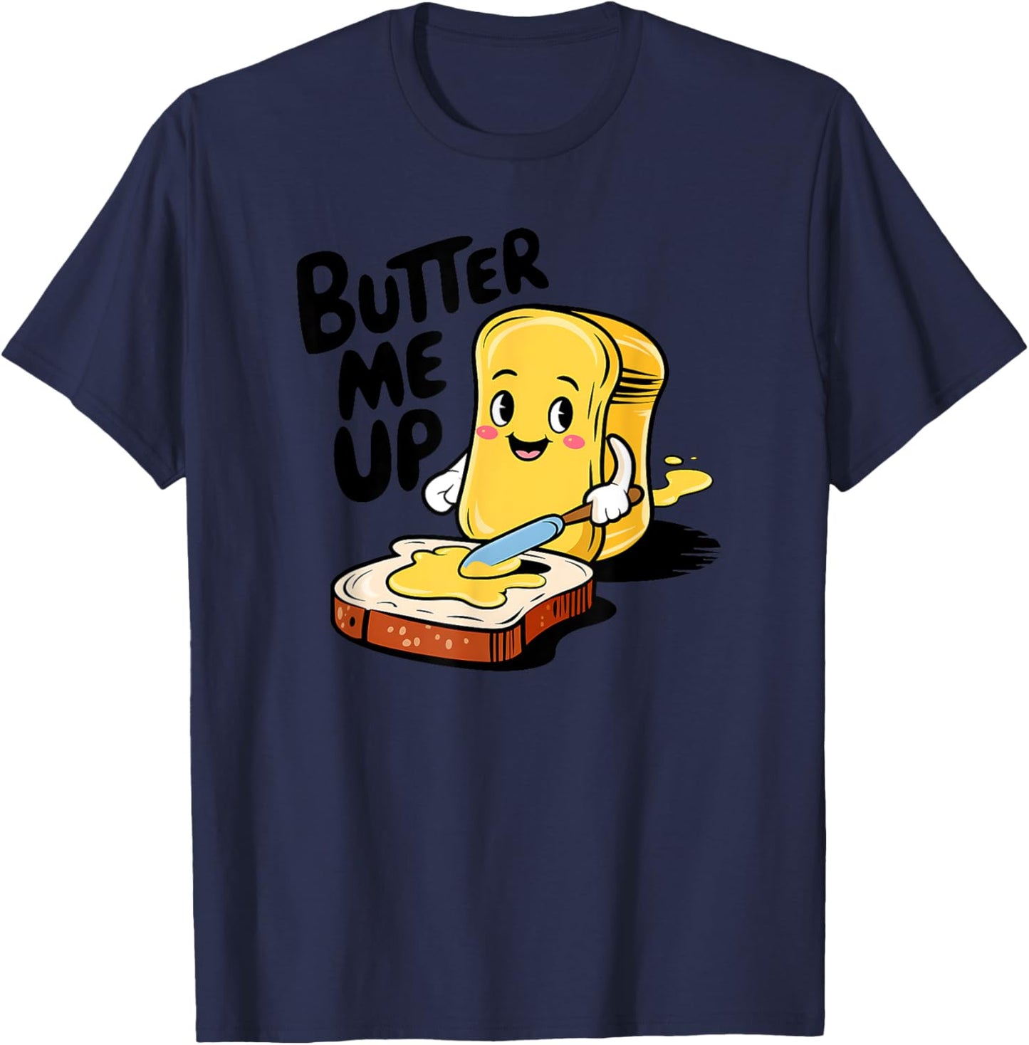 Butter Me Up T-Shirt - T-Shirt | Navy