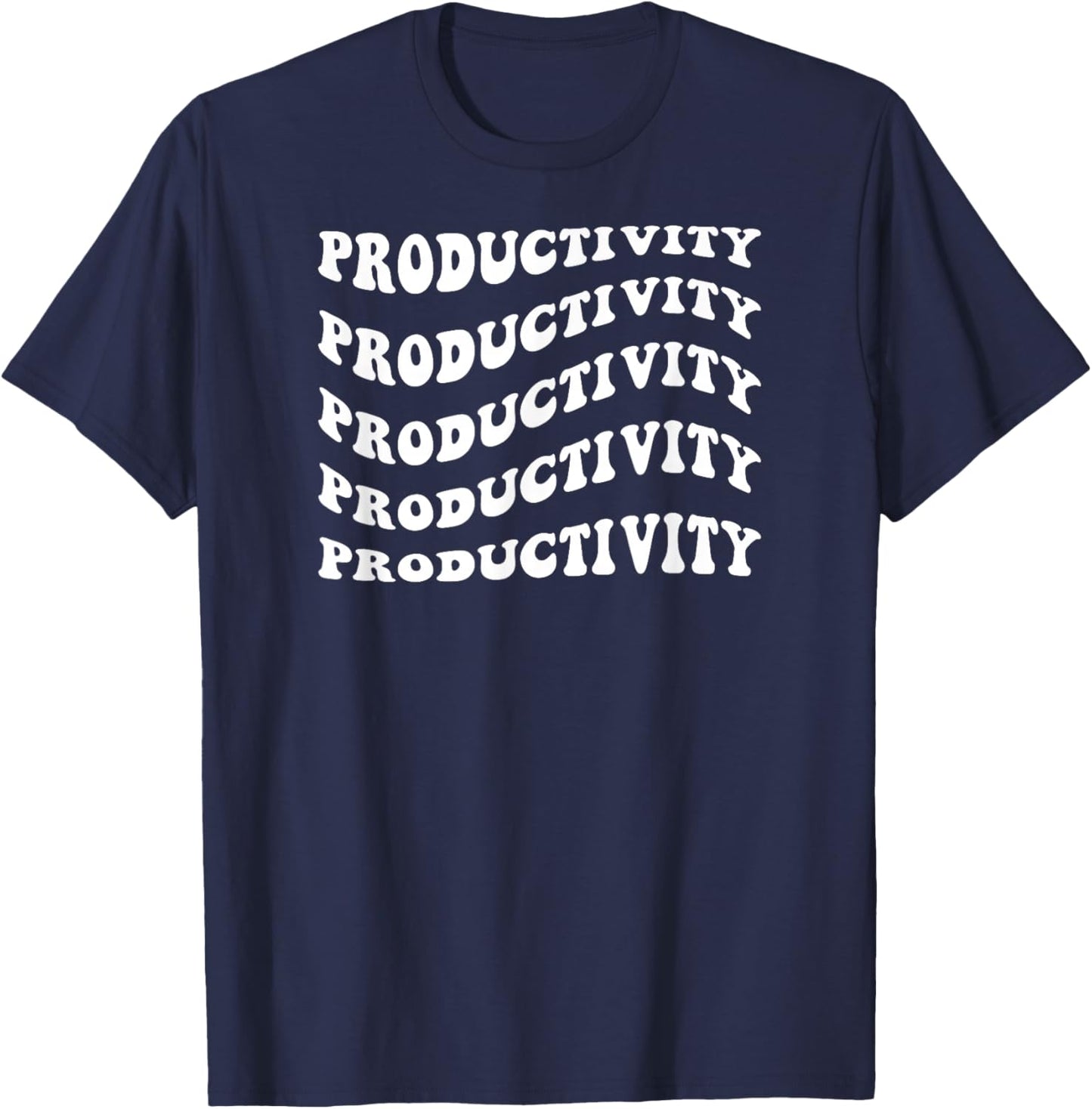 Productivity T-Shirt - T-Shirt | Navy