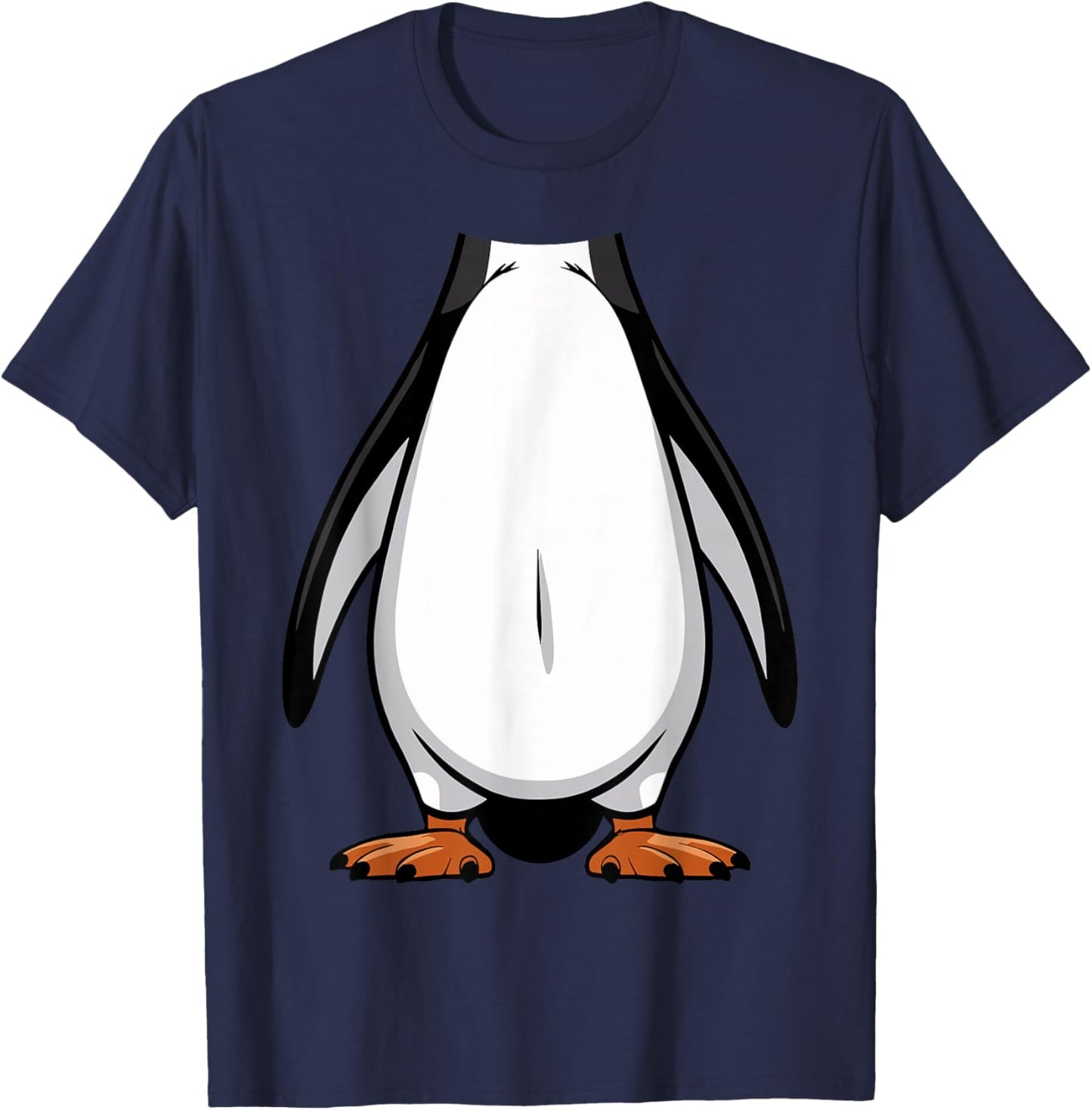 Penguin Halloween Outfit Funny Simple Kids Costume T-Shirt - T-Shirt | Navy