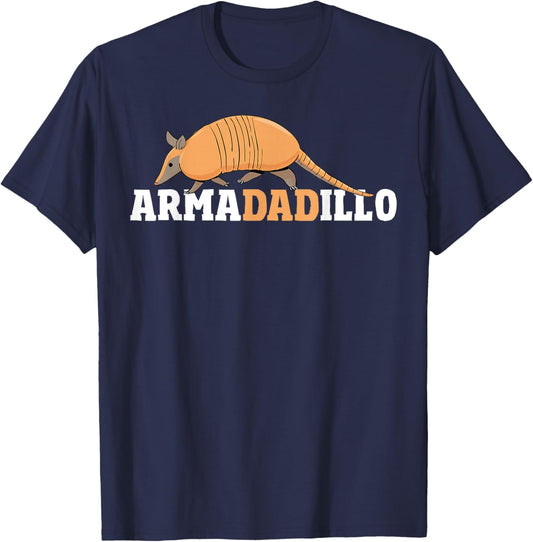 Dad Armadadillo Men Armadillo T-Shirt - T-Shirt | Navy