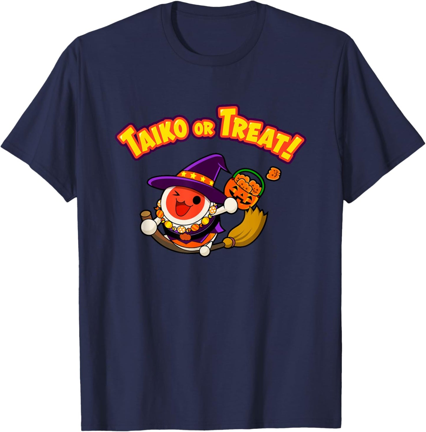 Taiko no Tatsujin Halloween 002 T-Shirt - T-Shirt | Navy