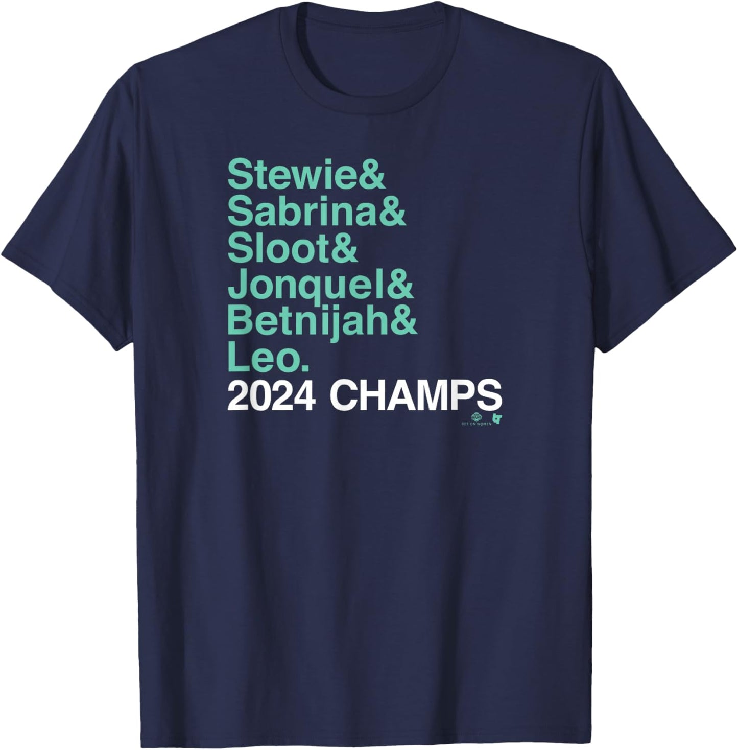 Ampersand 2024 Champs - New York Basketball T-Shirt - T-Shirt | Navy