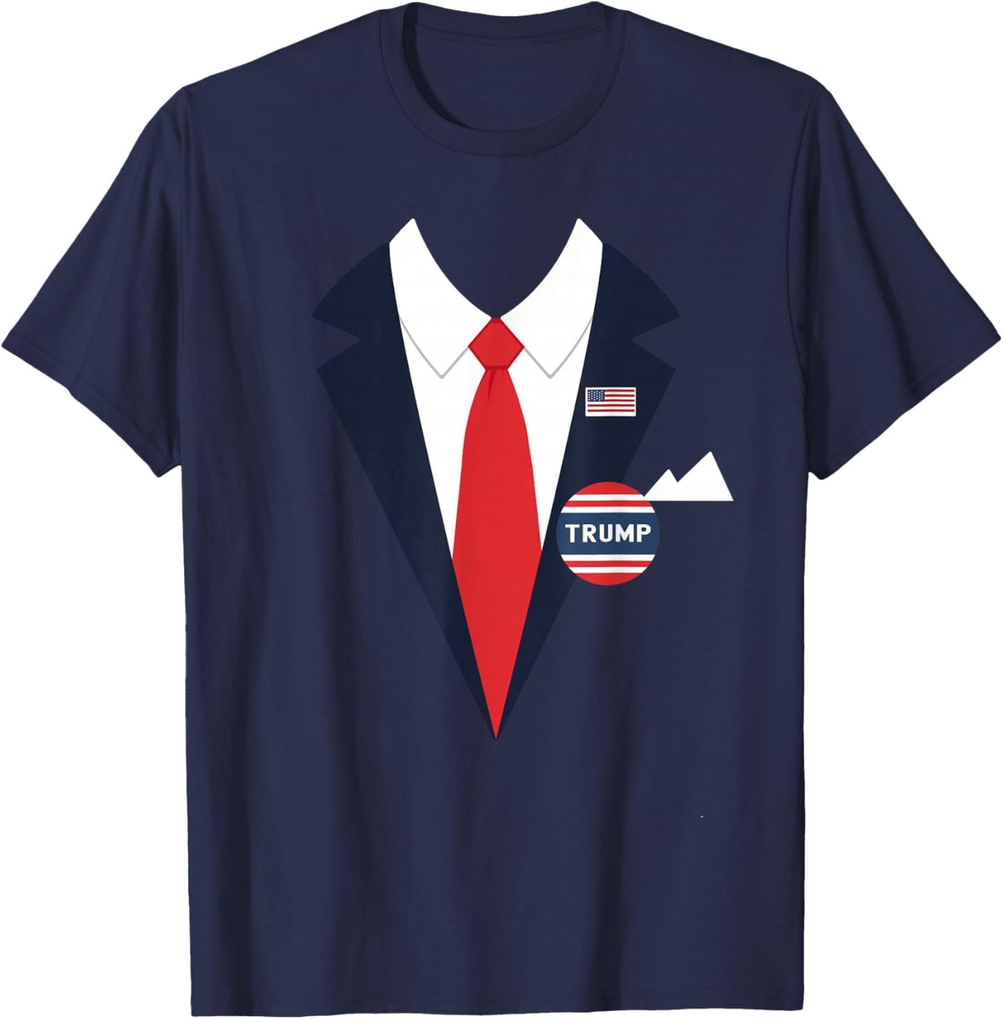 Donald Trump Halloween Costume Funny Kids Suit T-Shirt - T-Shirt | Navy