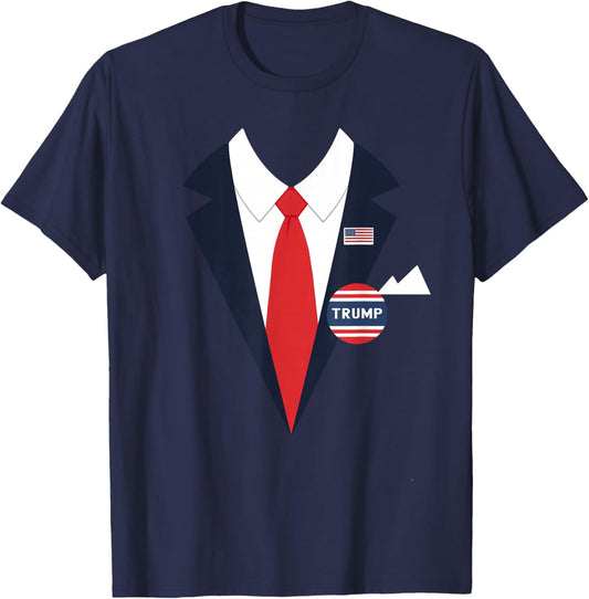 Donald Trump Halloween Costume Funny Kids Suit T-Shirt - T-Shirt | Navy