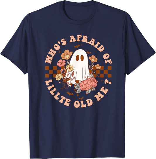 Who's Afraid Of Little Funny Old Me Women T-Shirt - T-Shirt | Navy