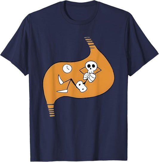 Delicious In Dungeon Skeleton Men Women T-Shirt - T-Shirt | Navy