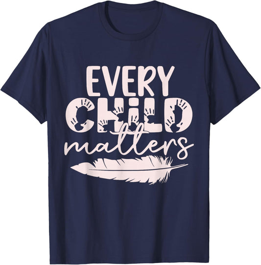 Every Orange Day Child Kindness Matter 2024 Anti Bully Kids T-Shirt - T-Shirt | Navy