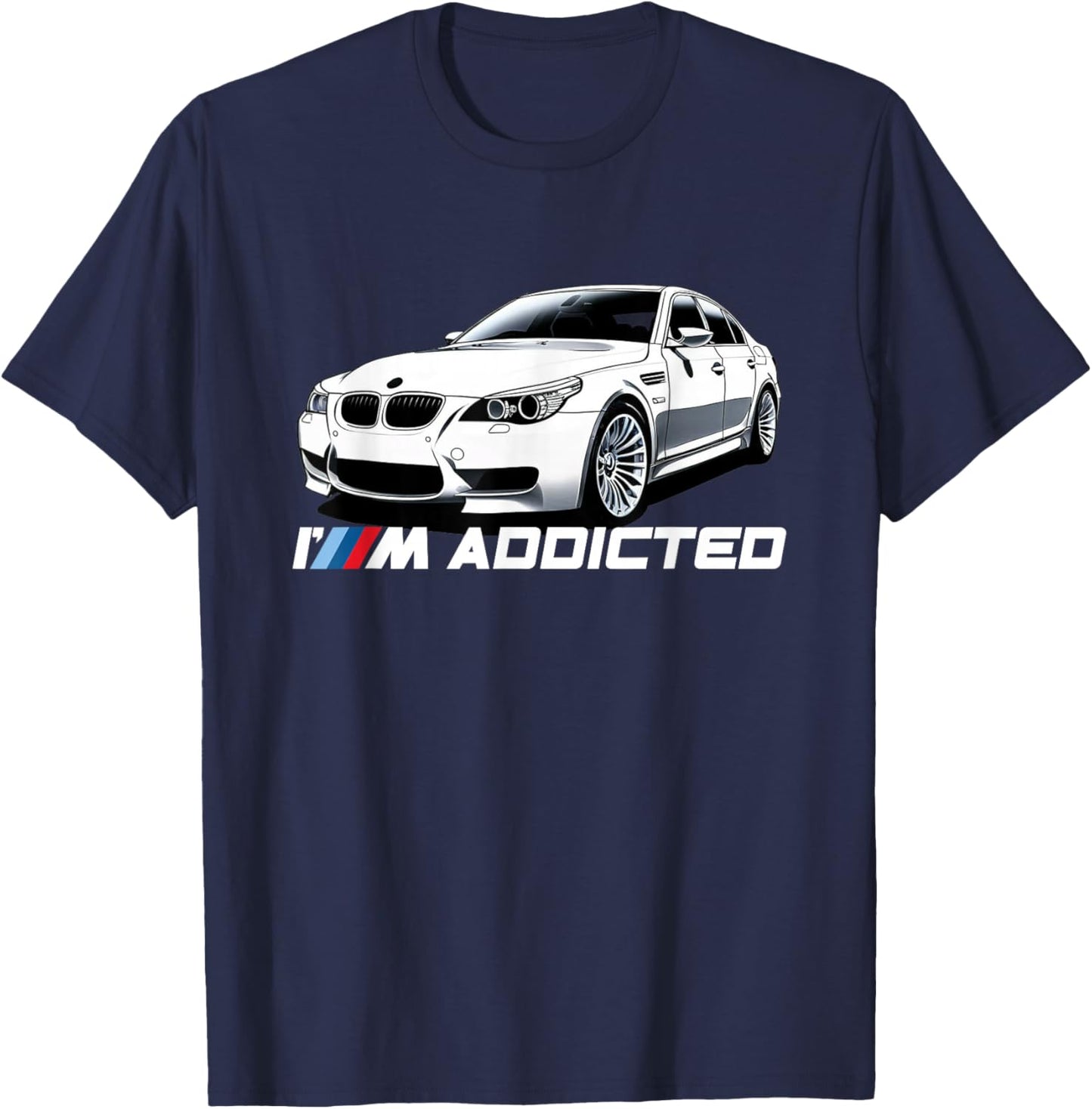 E60 5 series - M Addicted Angel T-Shirt - T-Shirt | Navy