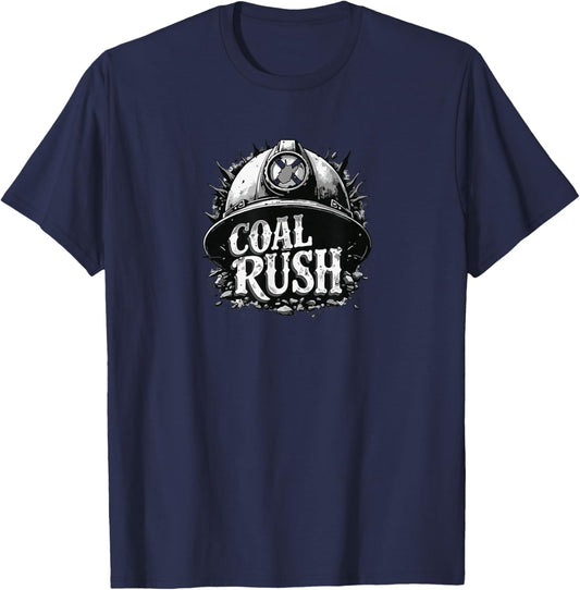 West Virginia Coal Rush T-Shirt - T-Shirt | Navy