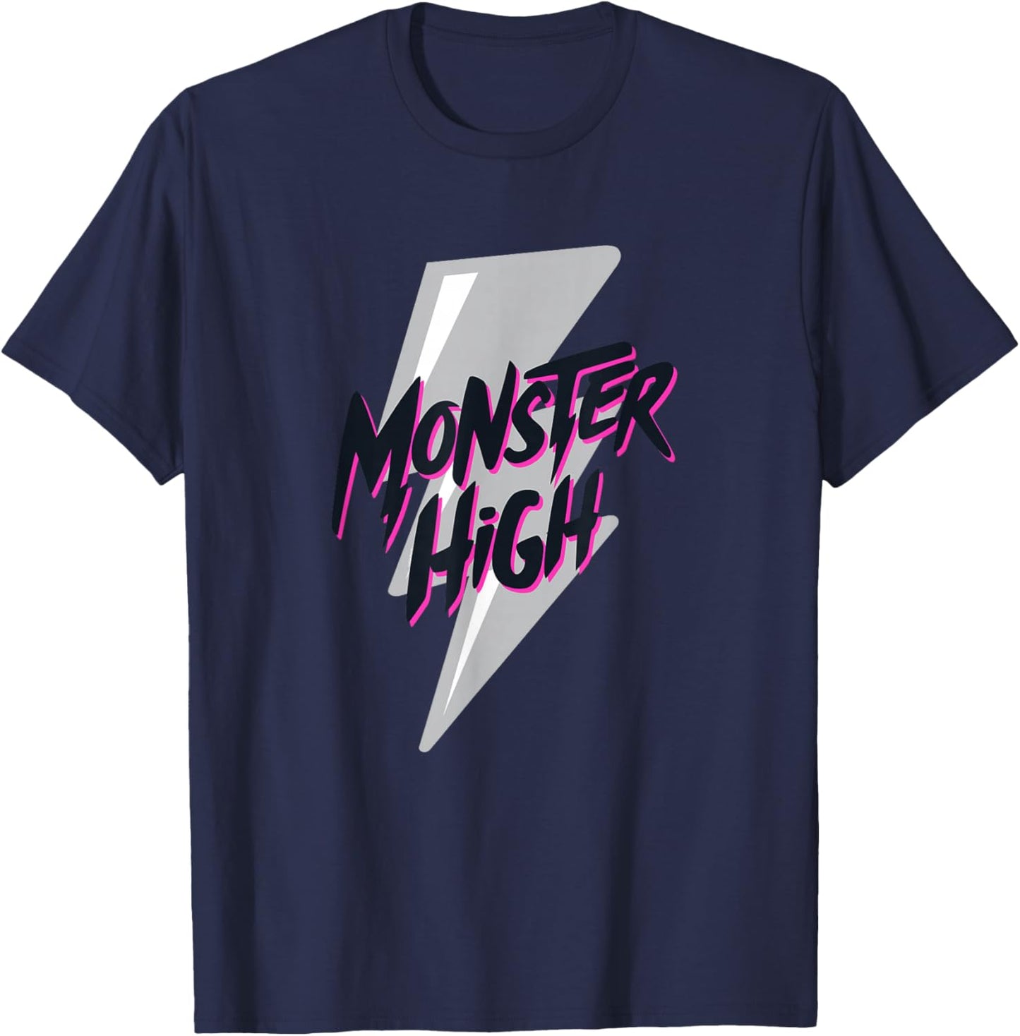 Monster High Alumni - Monster High Lightning Bolt T-Shirt - T-Shirt | Navy