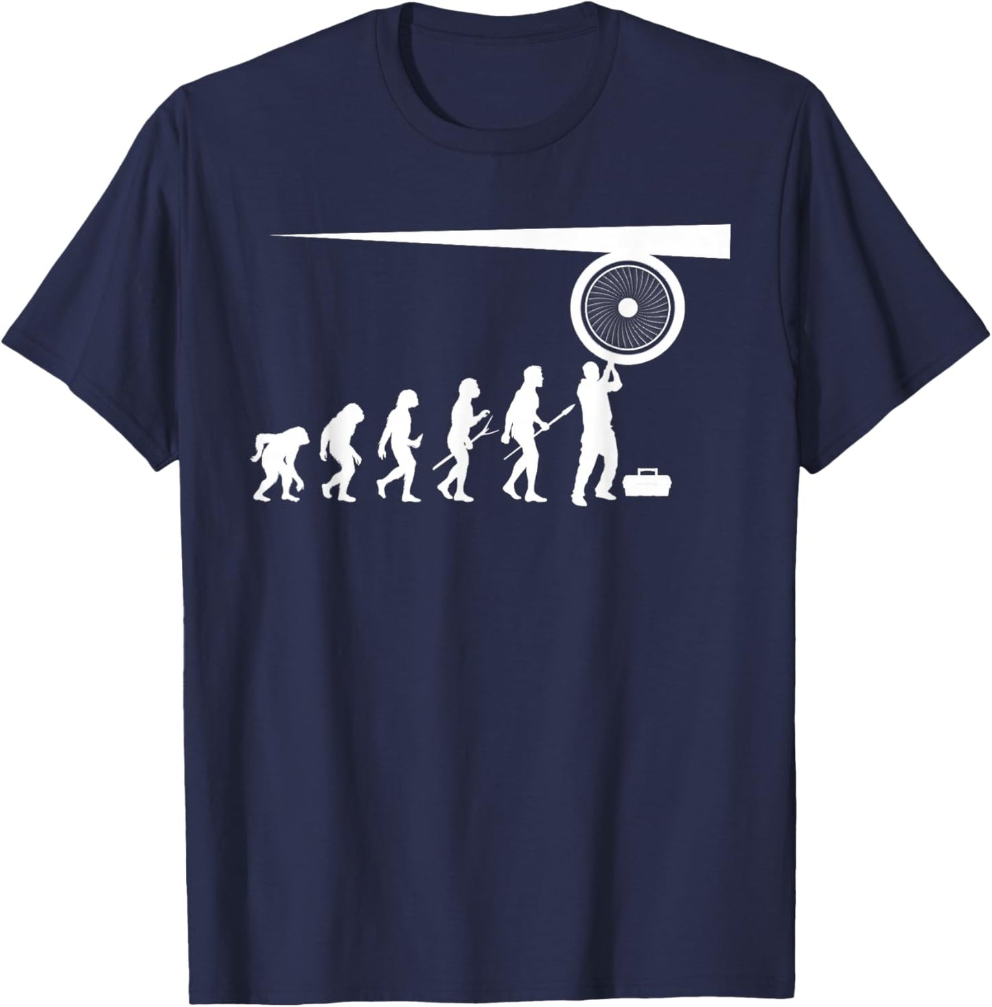Best Aircraft Mechanic Art Women Aviation Mechanic T-Shirt - T-Shirt | Navy