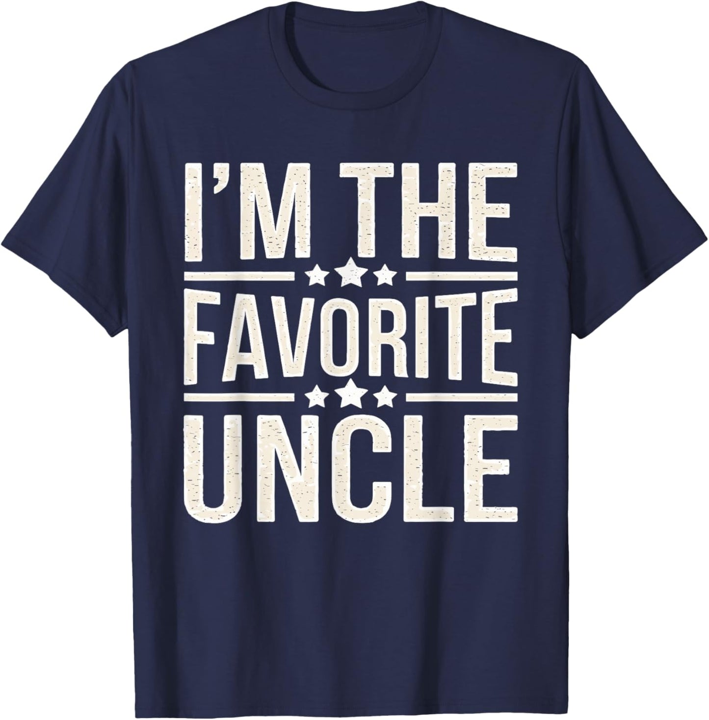 I'm The Favorite Uncle T-Shirt - T-Shirt | Navy