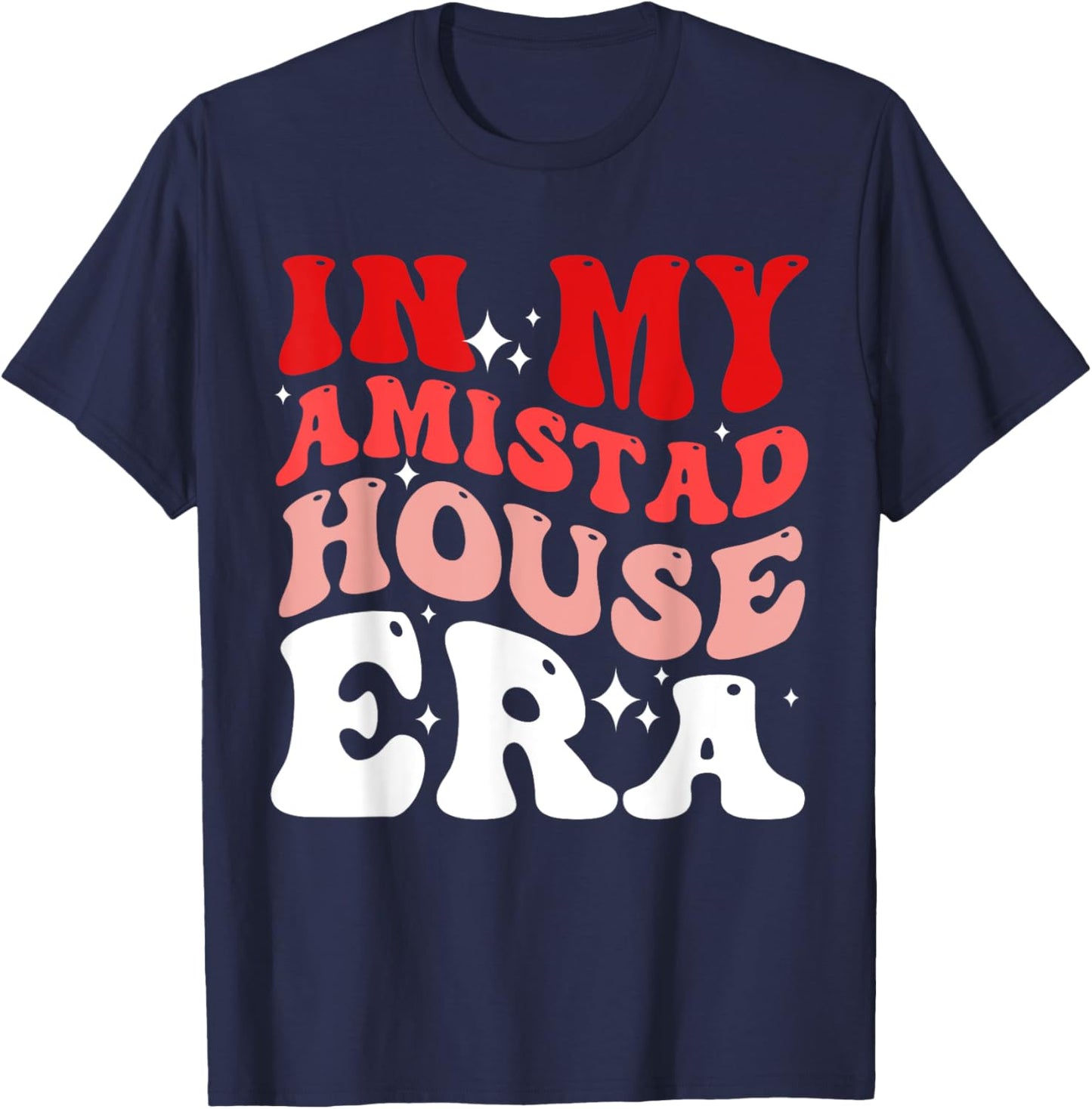 AMISTAD House of Friendship Era RCA Friendship School Sit T-Shirt - T-Shirt | Navy