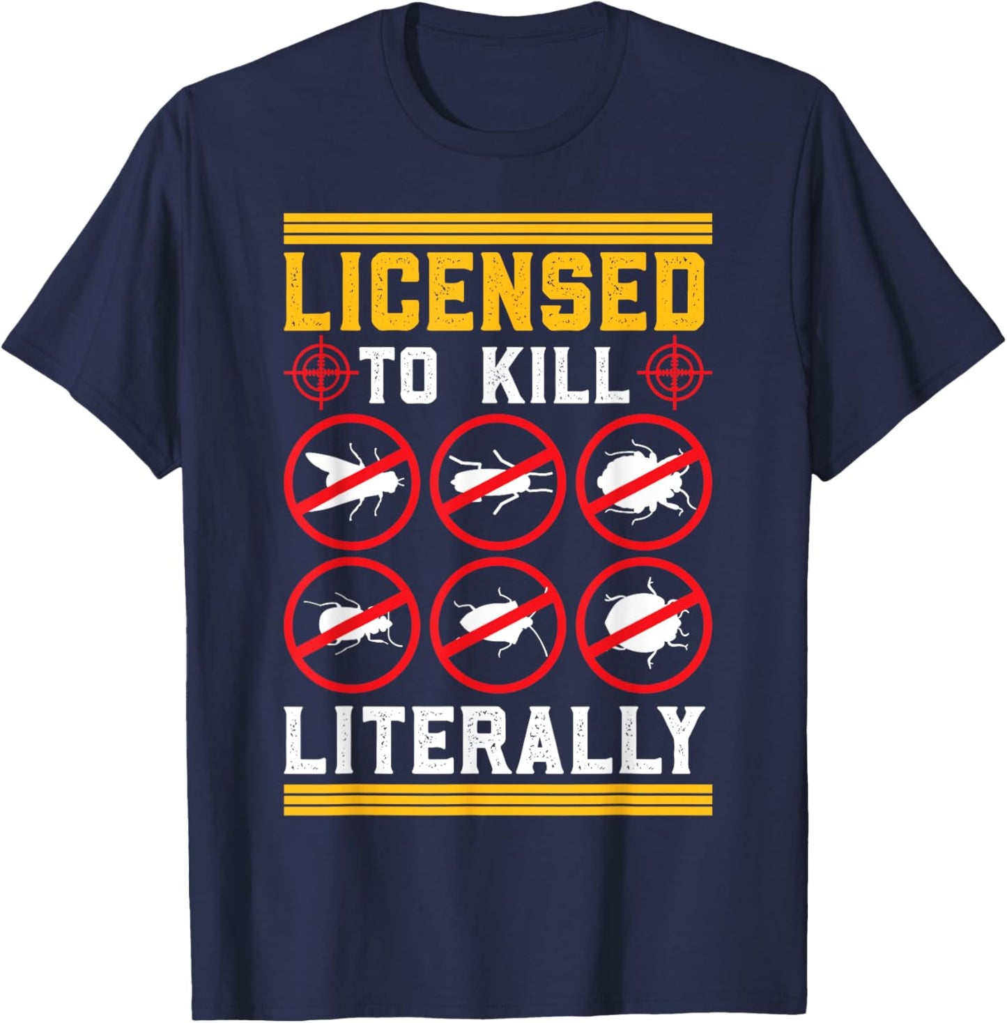 Pest Control T-Shirt - T-Shirt | Navy
