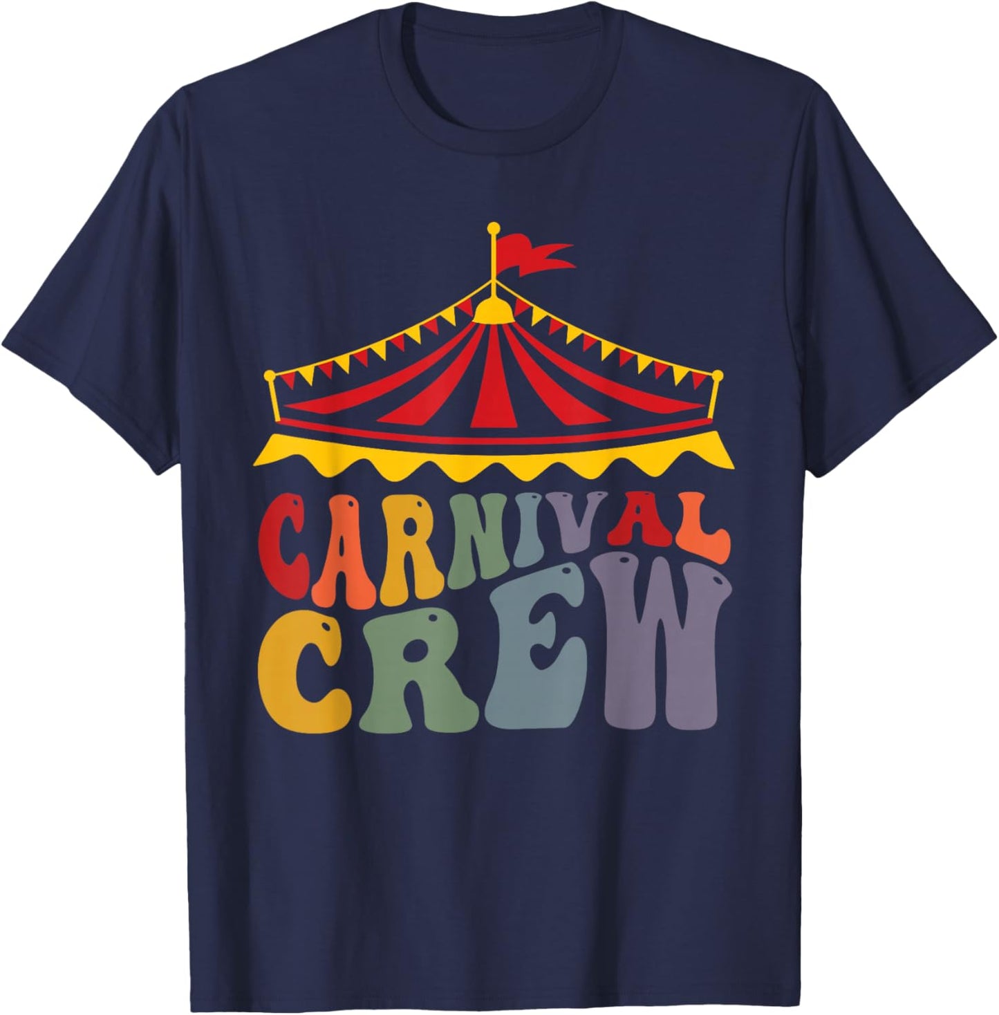 Circus Staff, Carnival Staff, Carnival Crew Women T-Shirt - T-Shirt | Navy